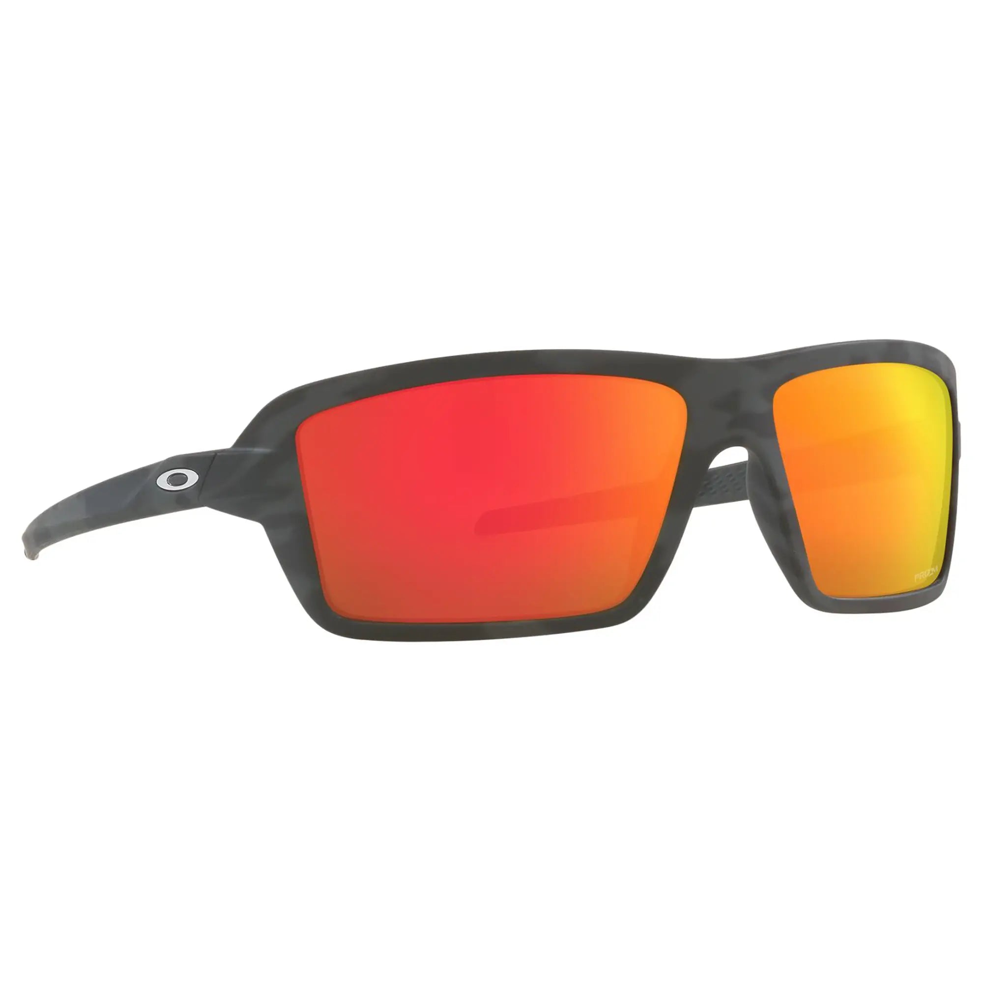 Oakley Cables Sunglasses Black Camo / Prizm Ruby Lens - FREE UK Shipping, FREE 365 Day Returns | Moto Central