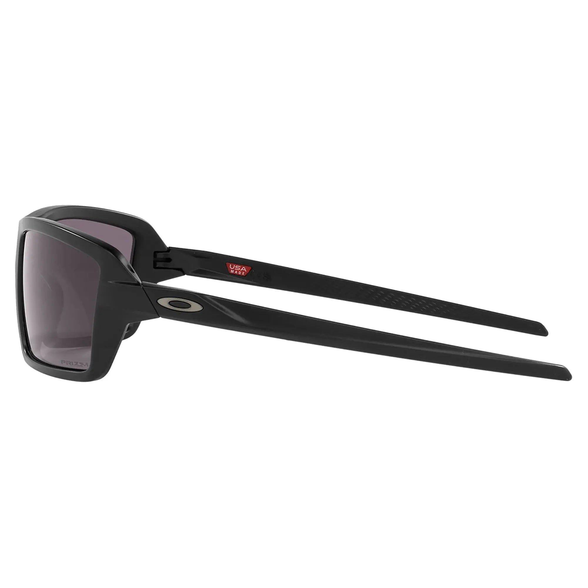 Oakley Cables Sunglasses Matt Black / Prizm Grey Lens - FREE UK Shipping, FREE 365 Day Returns | Moto Central