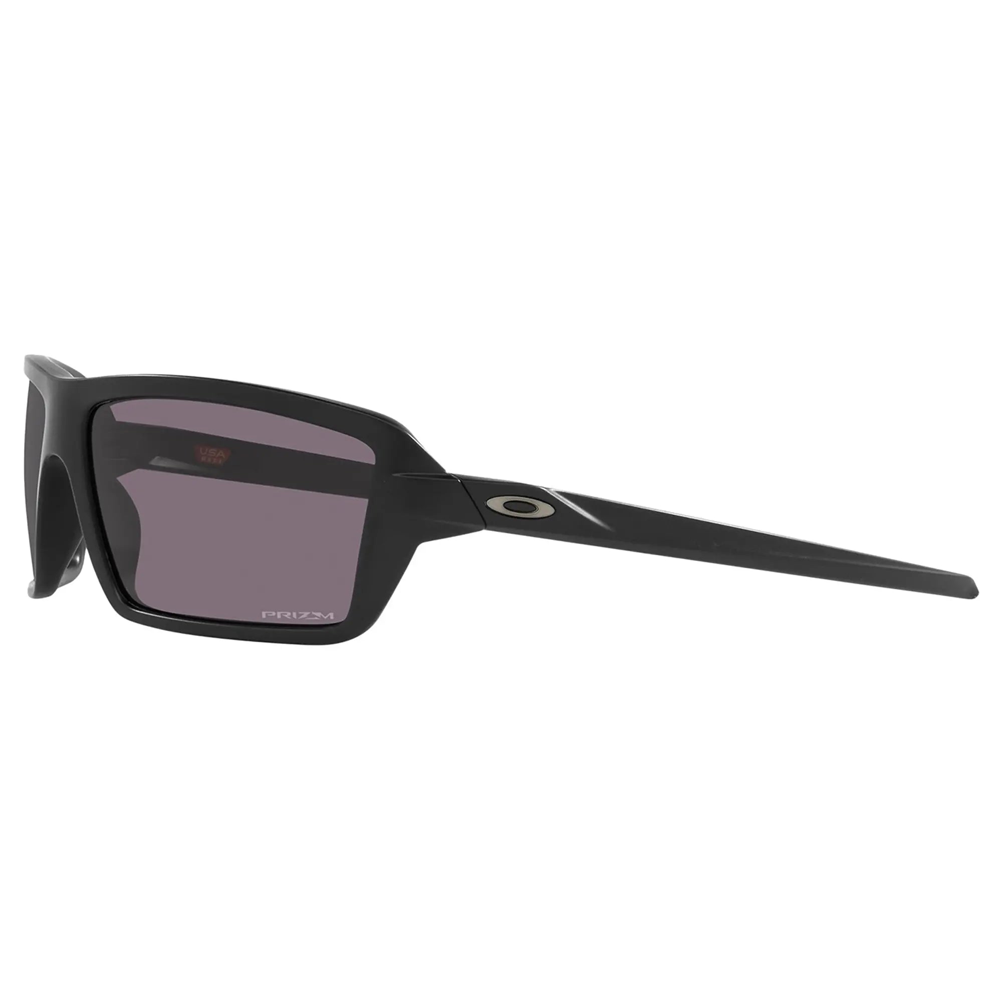 Oakley Cables Sunglasses Matt Black / Prizm Grey Lens - FREE UK Shipping, FREE 365 Day Returns | Moto Central