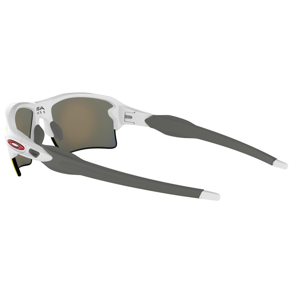 Oakley Flak 2.0 XL Sunglasses Polished White / Prizm Sapphire Lens - FREE UK Shipping, FREE 365 Day Returns | Moto Central