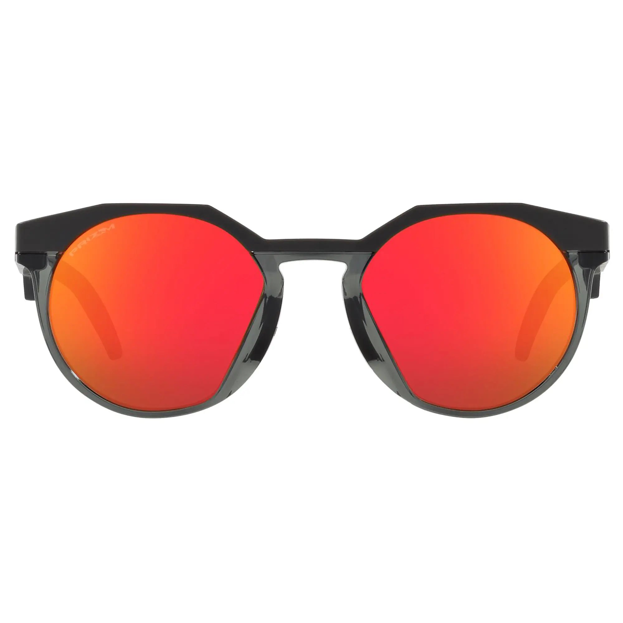 Oakley HSTN Sunglasses Matt Carbon / Prizm Ruby Lens - FREE UK Shipping, FREE 365 Day Returns | Moto Central