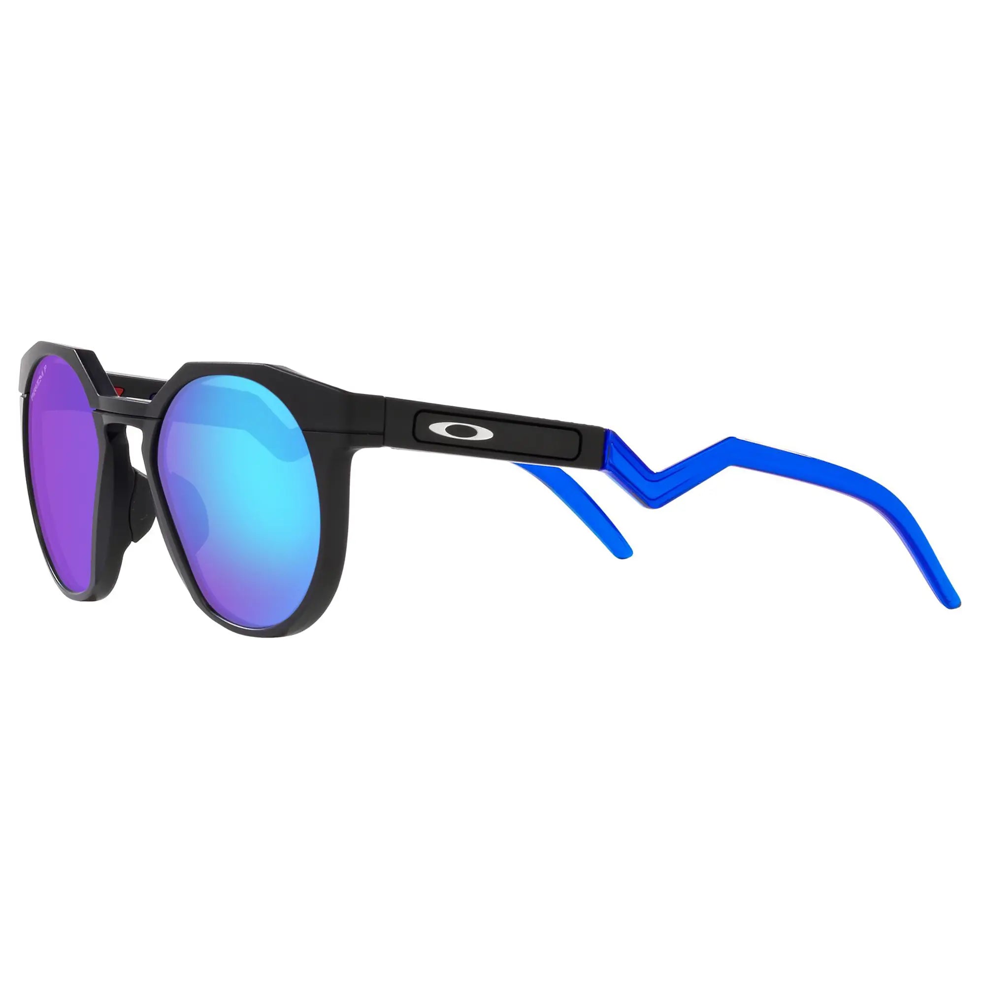 Oakley HSTN Sunglasses Matt Black / Prizm Sapphire Polar Lens - FREE UK Shipping, FREE 365 Day Returns | Moto Central