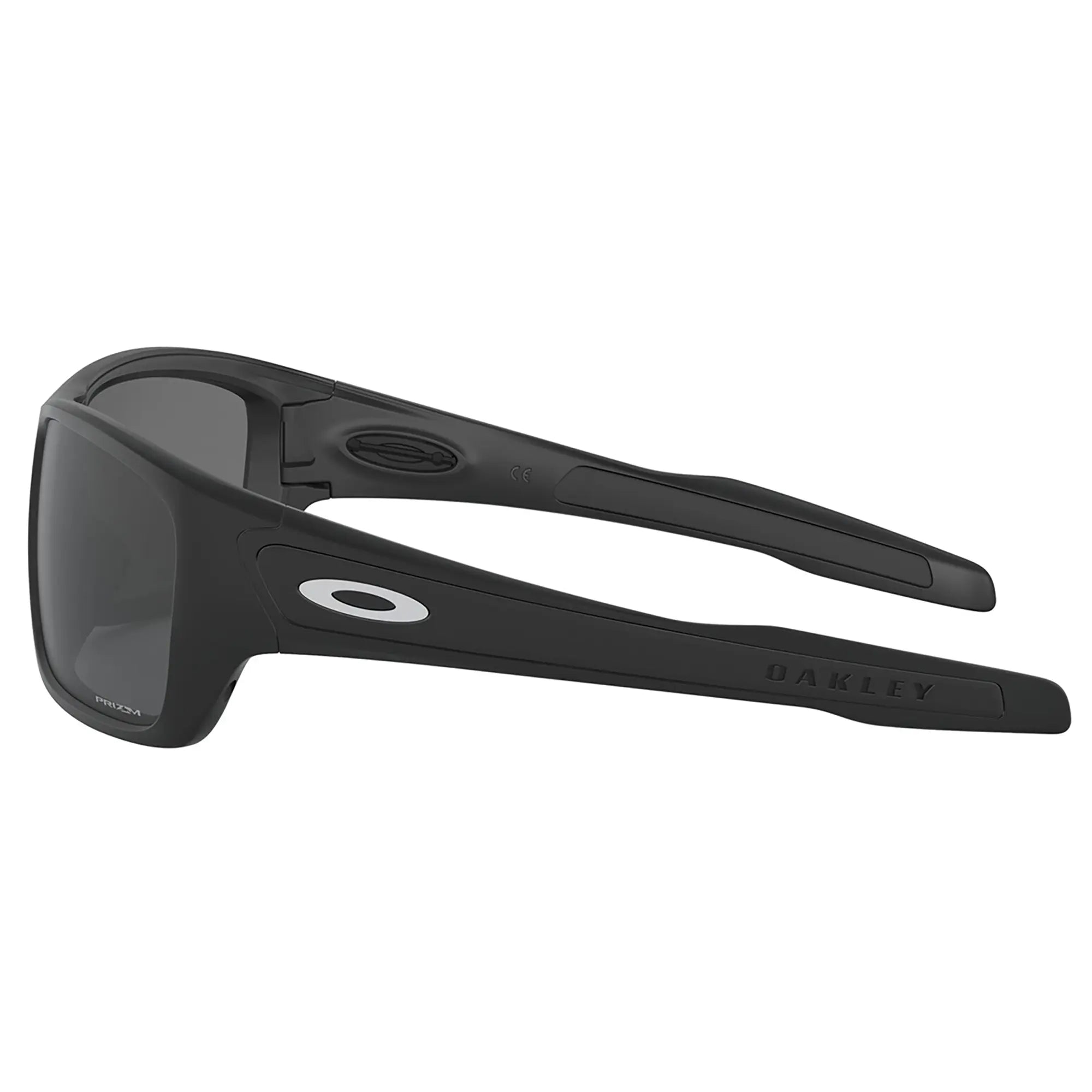 Oakley Turbine Sunglasses Matt Black / Prizm Black Lens - FREE UK Shipping, FREE 365 Day Returns | Moto Central