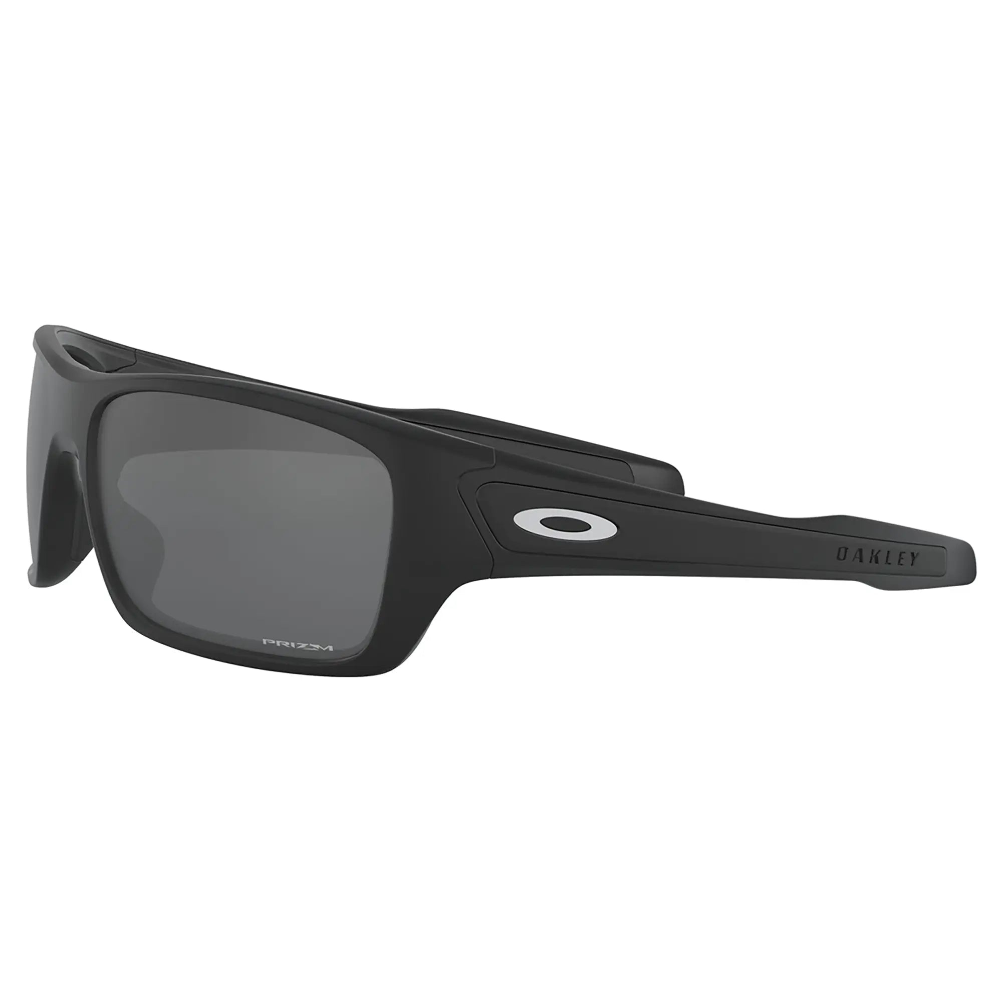 Oakley Turbine Sunglasses Matt Black / Prizm Black Lens - FREE UK Shipping, FREE 365 Day Returns | Moto Central