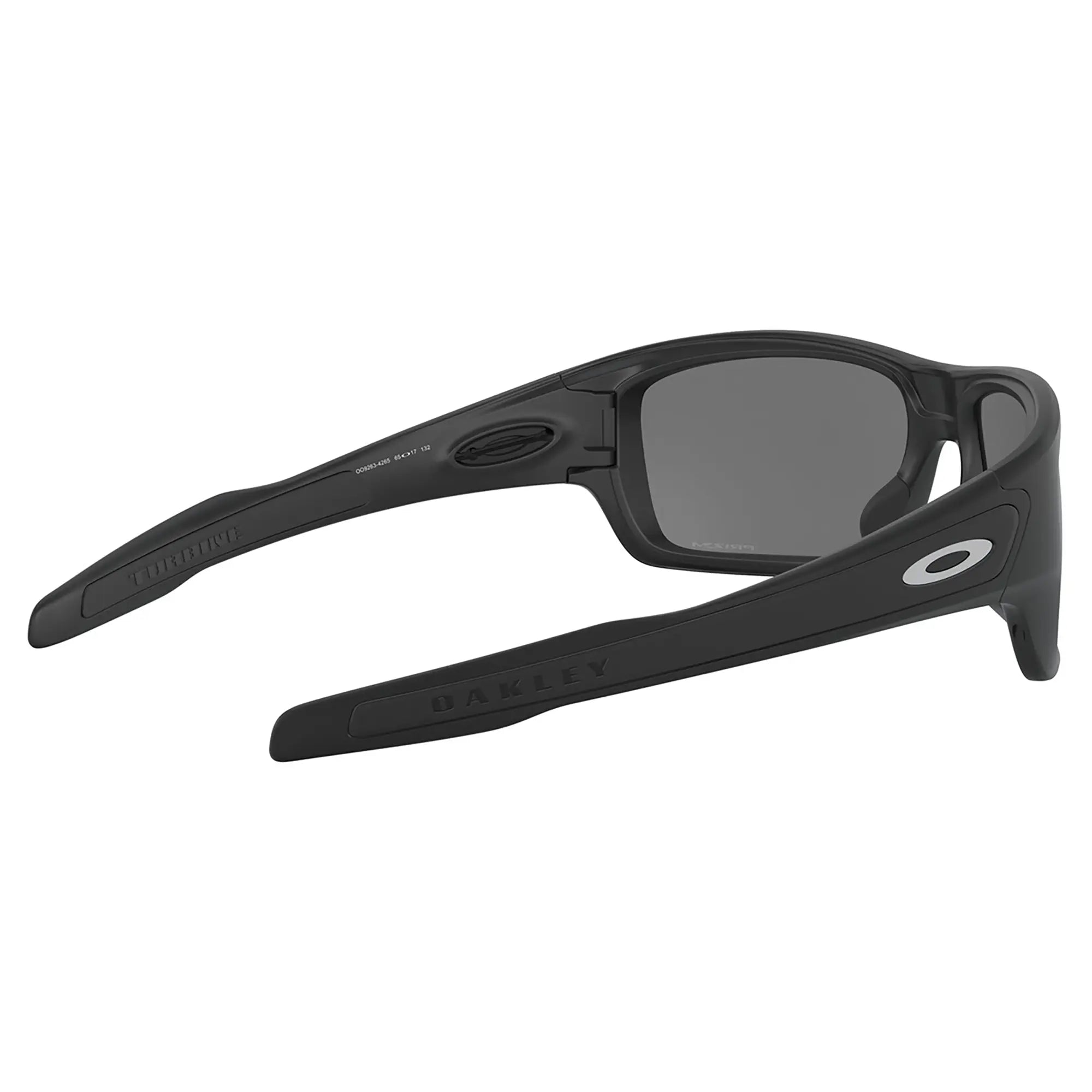 Oakley Turbine Sunglasses Matt Black / Prizm Black Lens - FREE UK Shipping, FREE 365 Day Returns | Moto Central