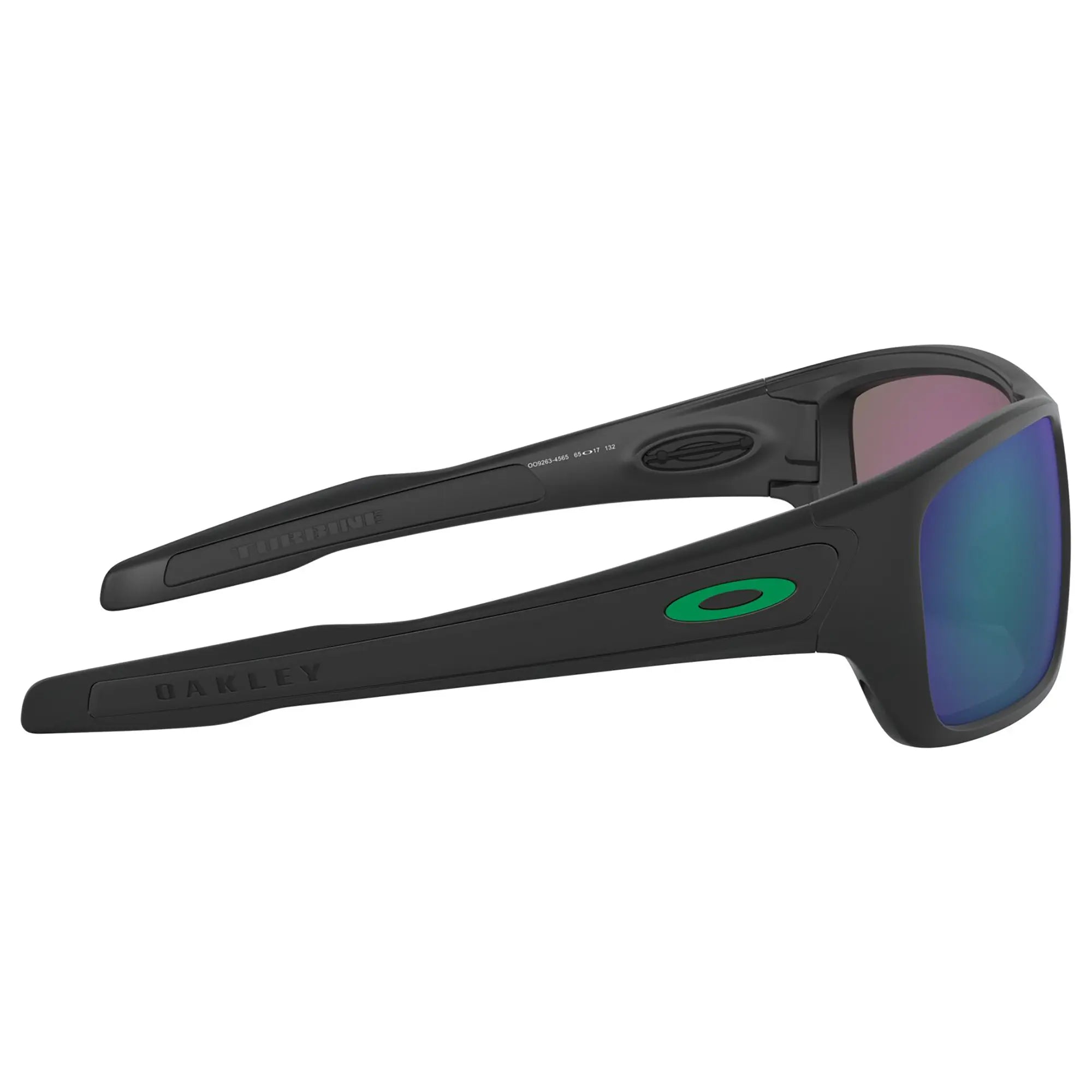 Oakley Turbine Sunglasses Matt Black / Prizm Jade Polarized Lens - FREE UK Shipping, FREE 365 Day Returns | Moto Central
