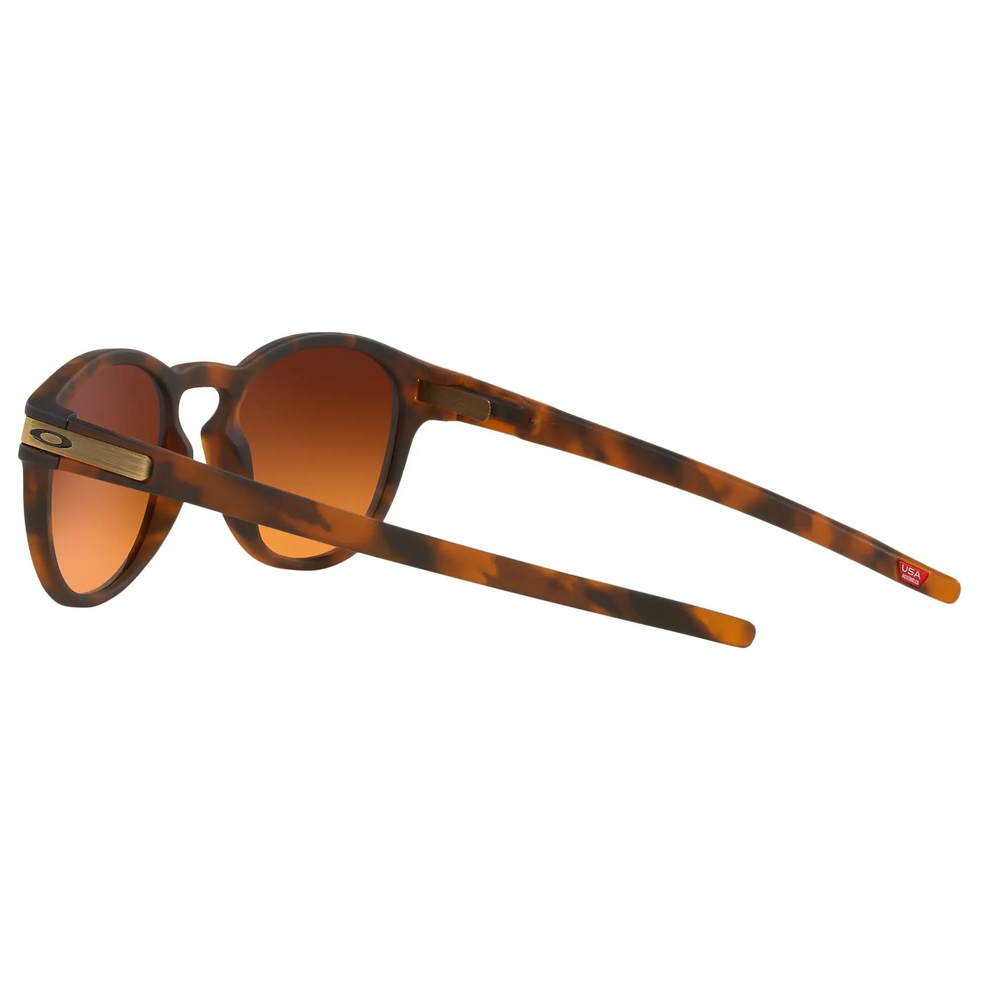 Oakley Latch Sunglasses Matt Brown Tortoise / Prizm Brown Gradient Lens - FREE UK Shipping, FREE 365 Day Returns | Moto Central