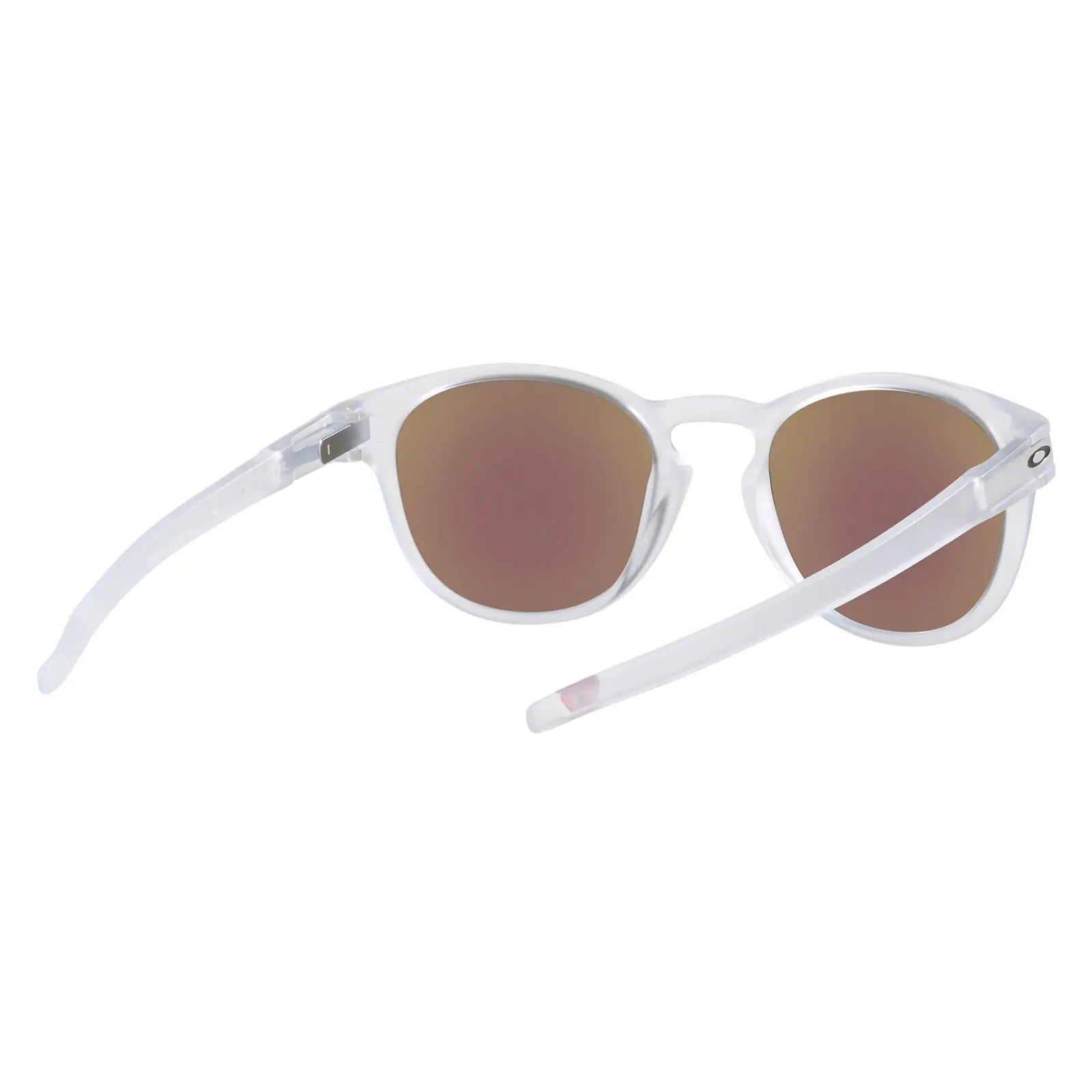 Oakley Latch Sunglasses Matt Clear / Prizm Sapphire Polarized - FREE UK Shipping, FREE 365 Day Returns | Moto Central