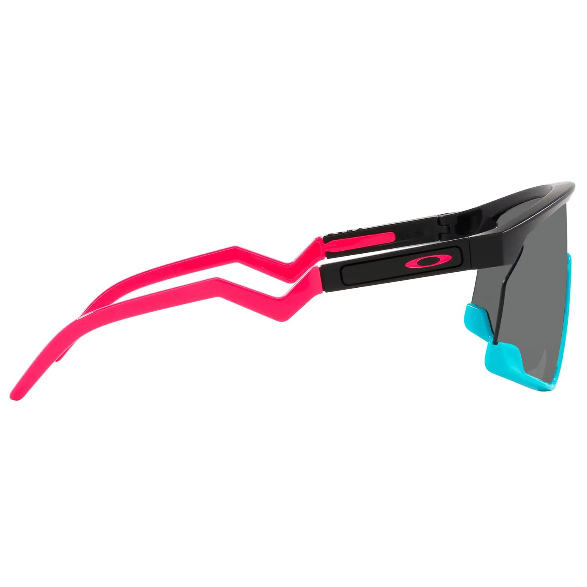 Oakley BXTR Sunglasses Matt Black Pink / Prizm Black Lens - FREE UK Shipping, FREE 365 Day Returns | Moto Central