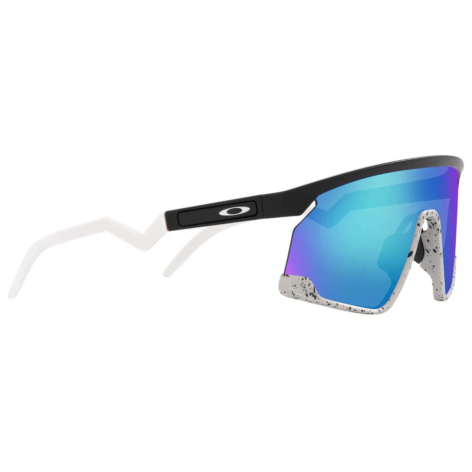Oakley BXTR Sunglasses Matt Black / Prizm Sapphire Lens - FREE UK Shipping, FREE 365 Day Returns | Moto Central
