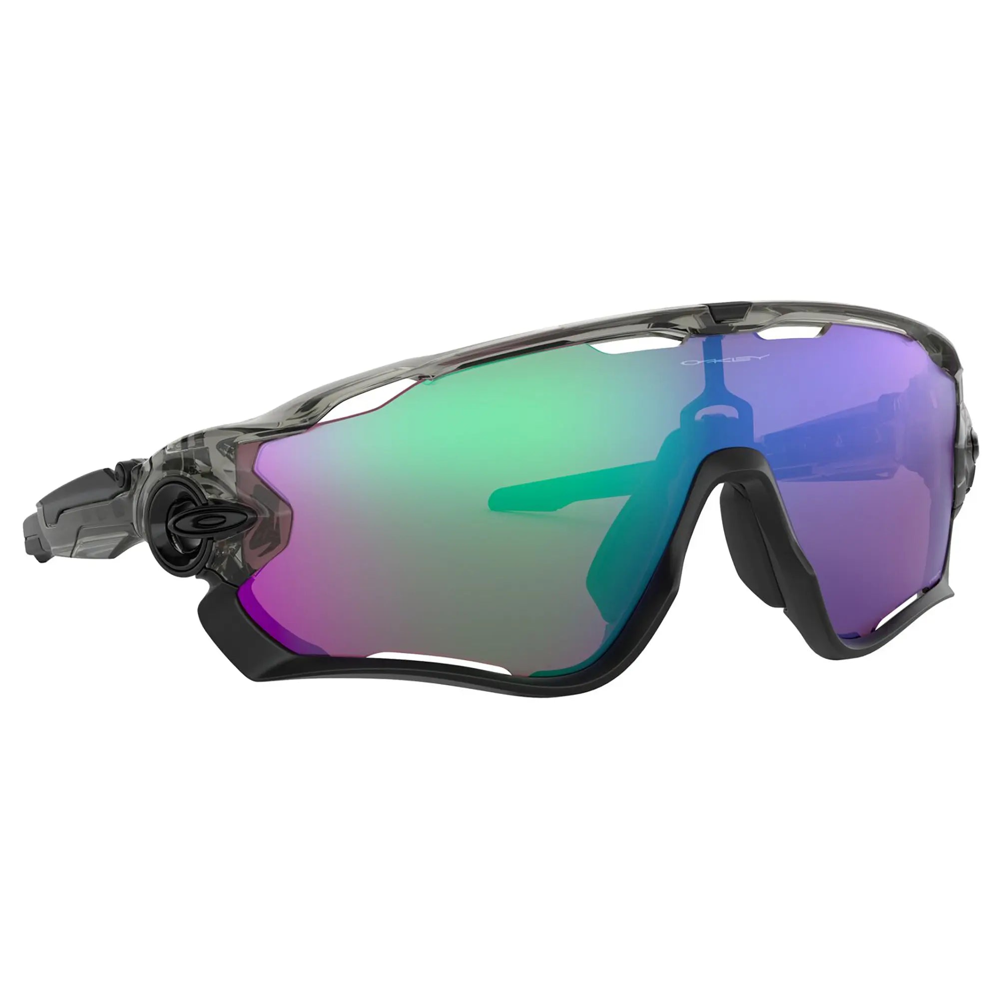 Oakley Jawbreaker Sunglasses Grey Ink / Prizm Road Jade Lens - FREE UK Shipping, FREE 365 Day Returns | Moto Central