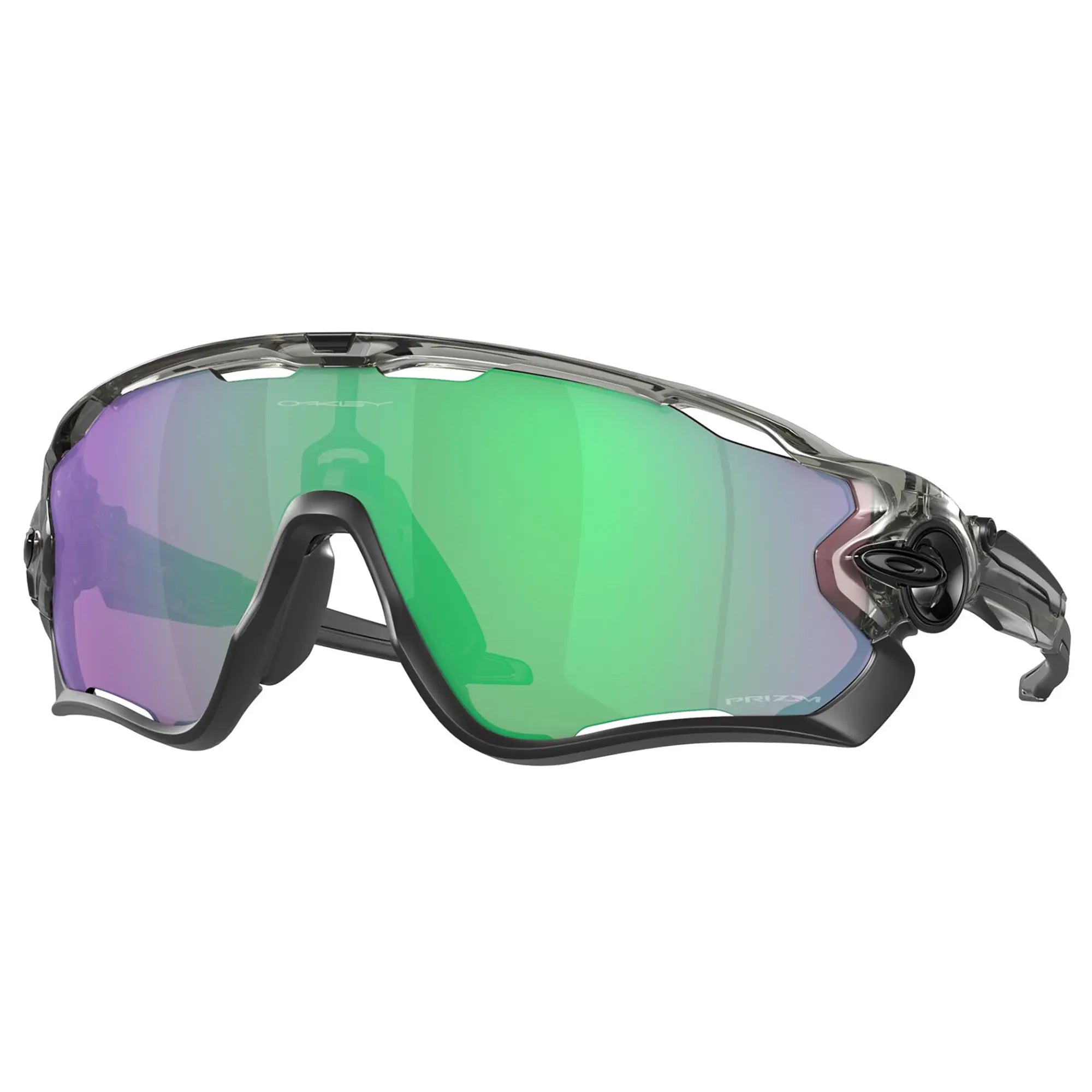Oakley Jawbreaker Sunglasses Grey Ink / Prizm Road Jade Lens - FREE UK Shipping, FREE 365 Day Returns | Moto Central