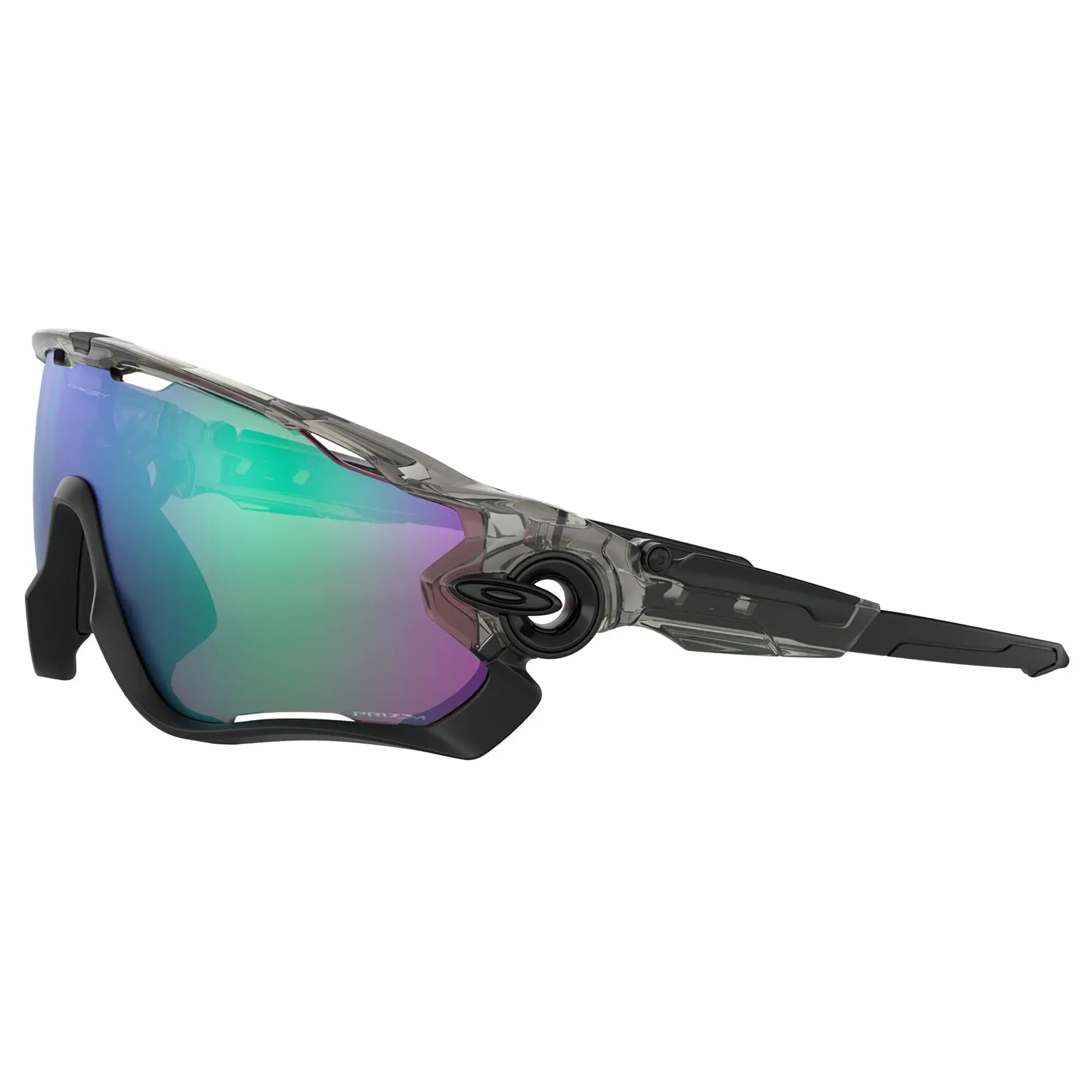 Oakley Jawbreaker Sunglasses Grey Ink / Prizm Road Jade Lens - FREE UK Shipping, FREE 365 Day Returns | Moto Central