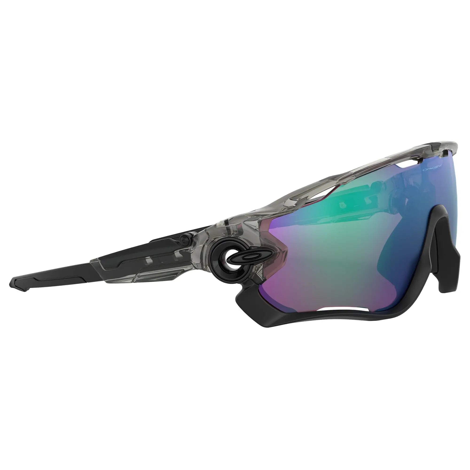 Oakley Jawbreaker Sunglasses Grey Ink / Prizm Road Jade Lens - FREE UK Shipping, FREE 365 Day Returns | Moto Central