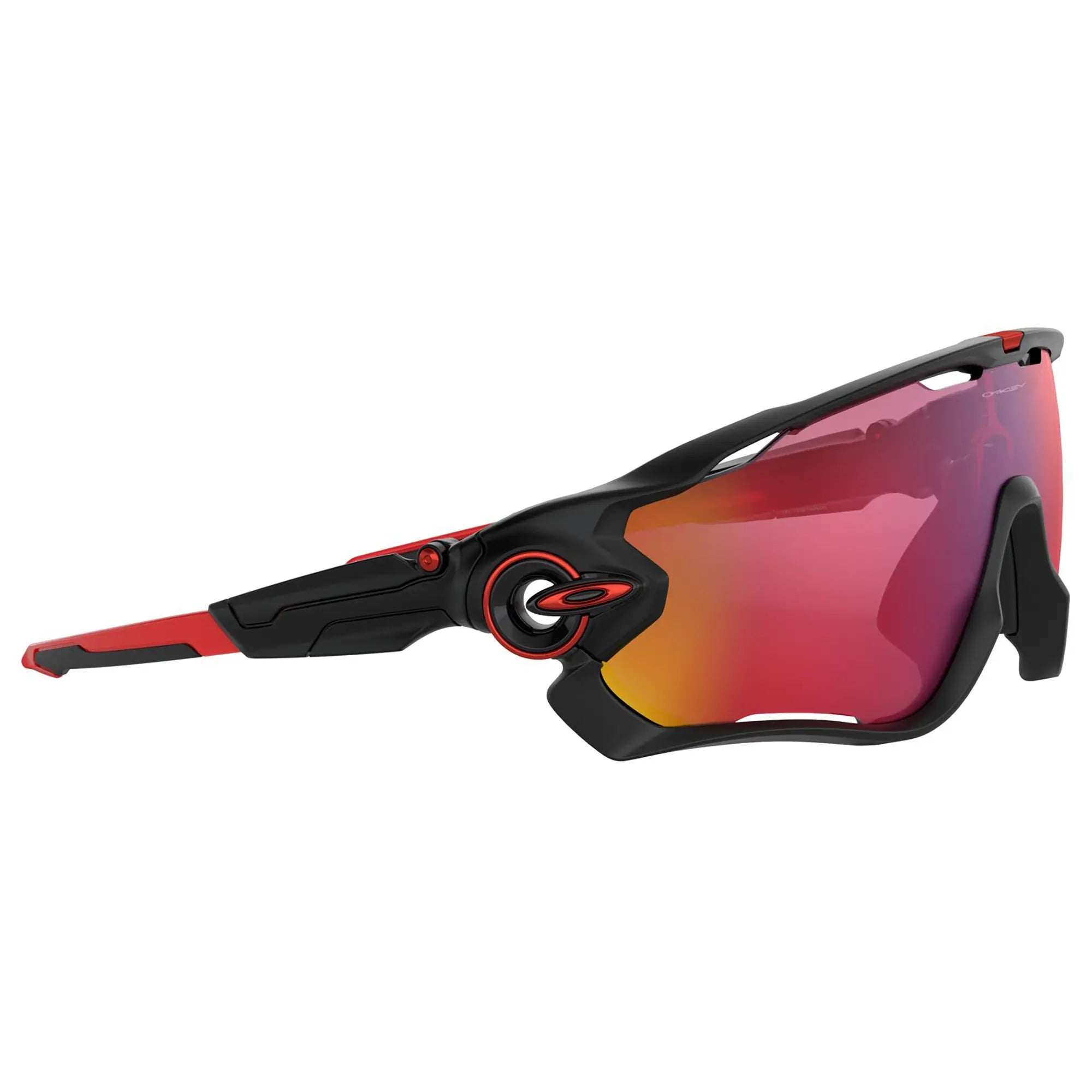 Oakley Jawbreaker Sunglasses Matt Black / Prizm Road Lens - FREE UK Shipping, FREE 365 Day Returns | Moto Central