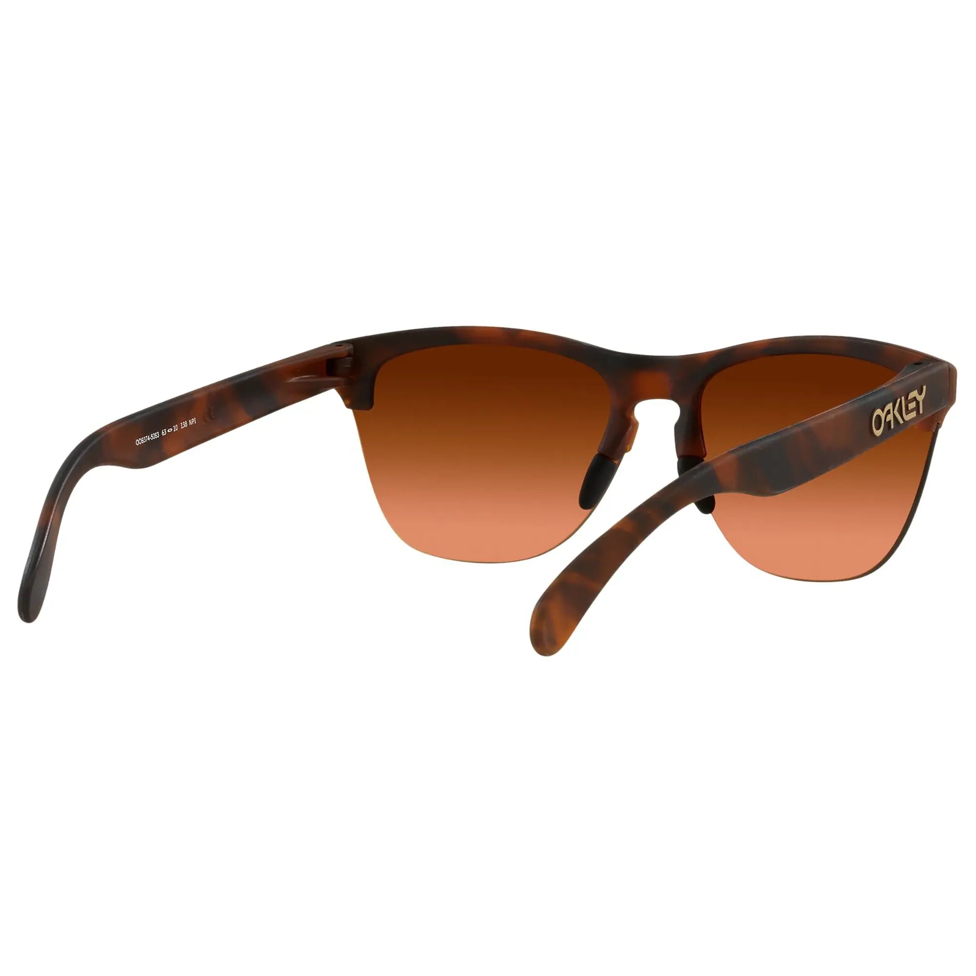 Oakley Frogskins Lite Sunglasses Matt Brown Tortoise / Prizm Brown Lens - FREE UK Shipping, FREE 365 Day Returns | Moto Central