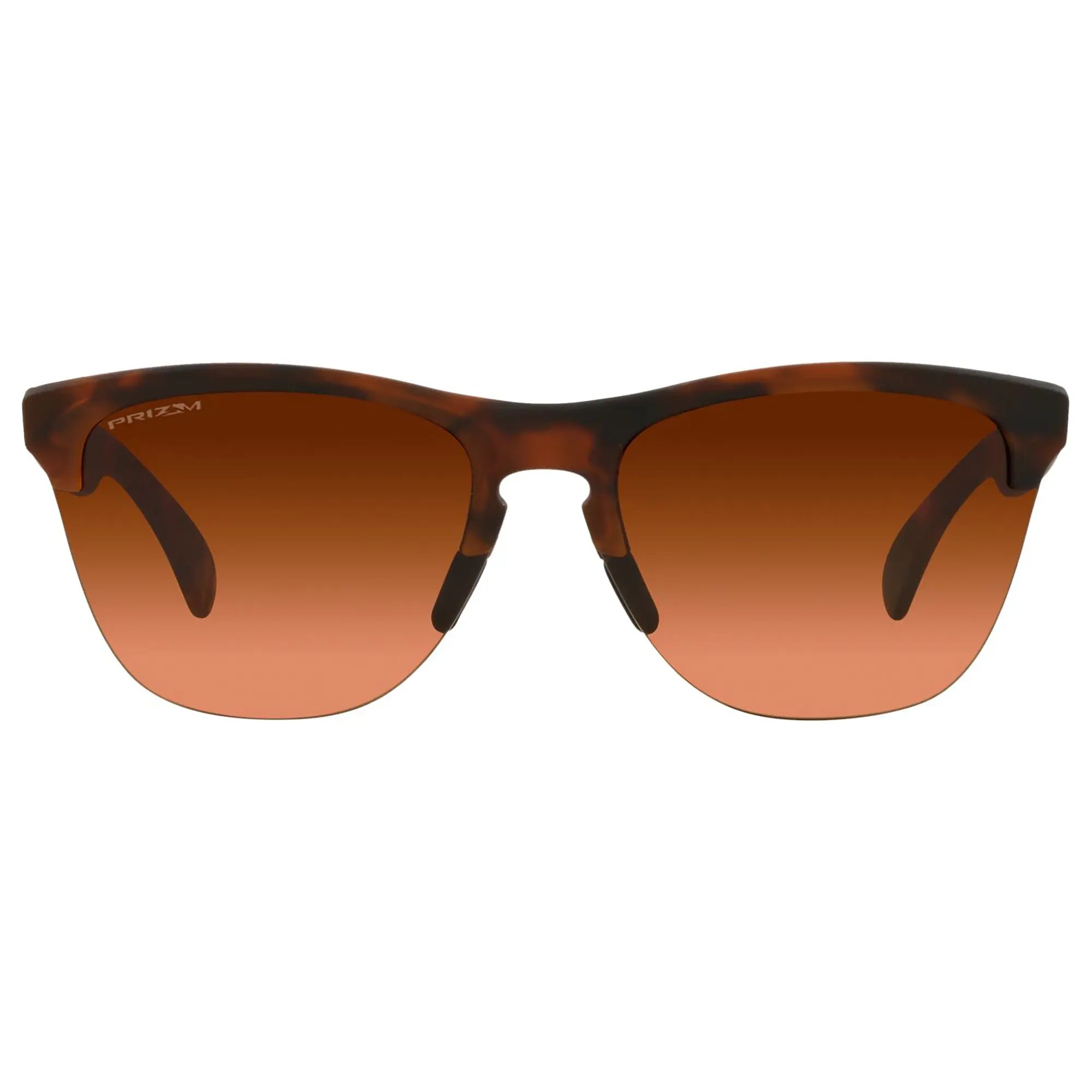 Oakley Frogskins Lite Sunglasses Matt Brown Tortoise / Prizm Brown Lens - FREE UK Shipping, FREE 365 Day Returns | Moto Central