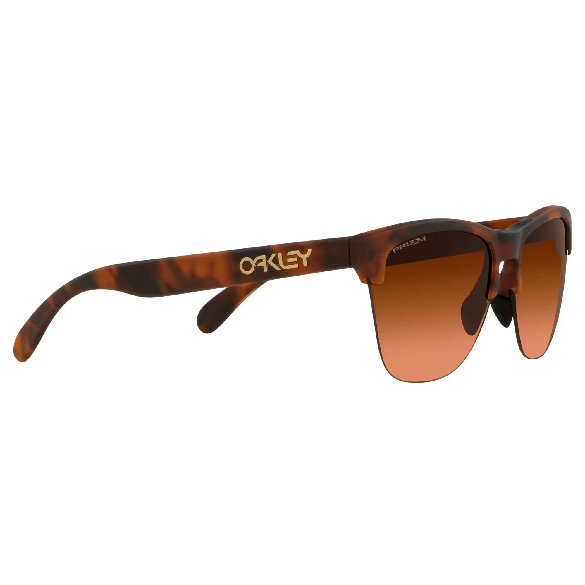 Oakley Frogskins Lite Sunglasses Matt Brown Tortoise / Prizm Brown Lens - FREE UK Shipping, FREE 365 Day Returns | Moto Central