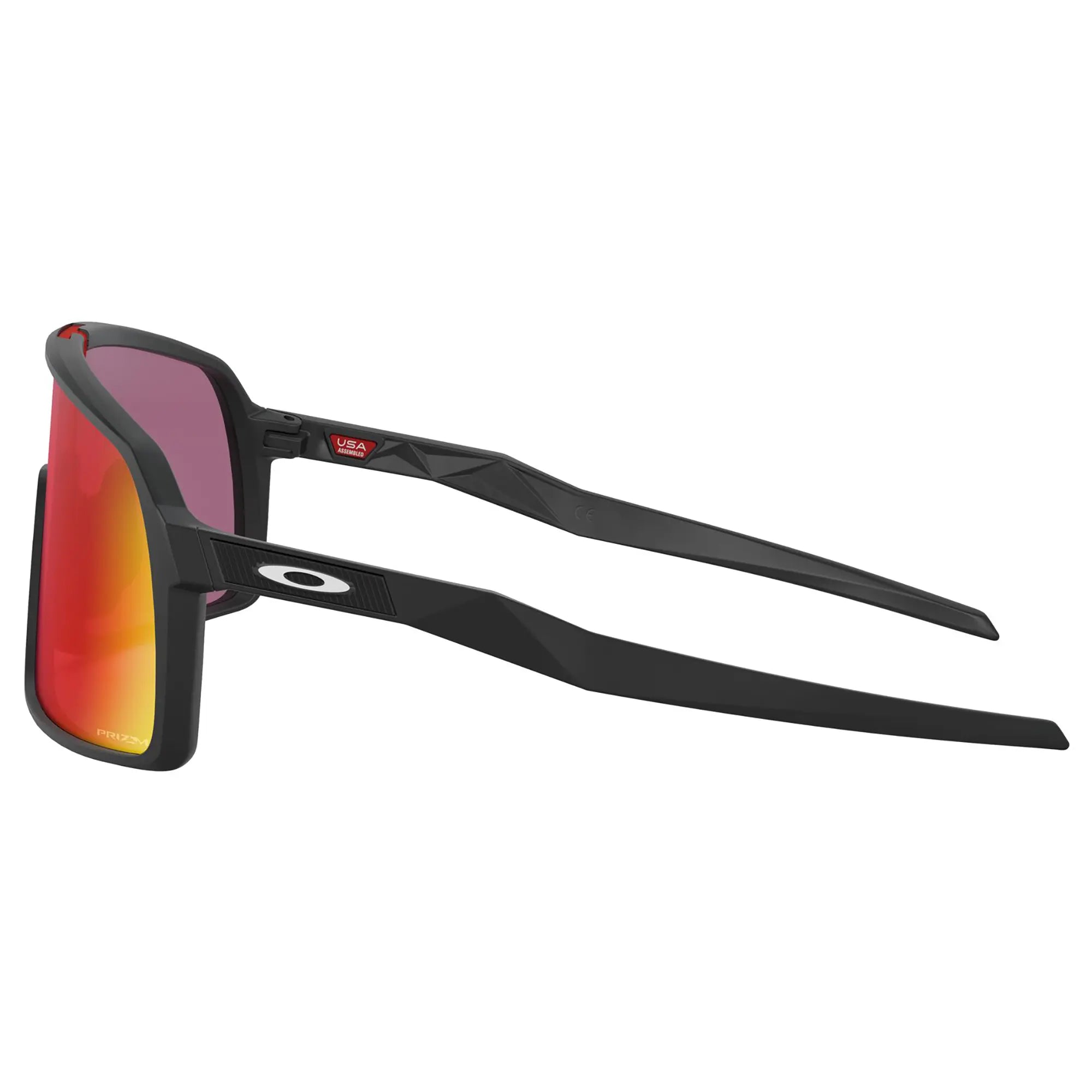 Oakley Sutro Sunglasses Matt Black / Prizm Road Lens - FREE UK Shipping, FREE 365 Day Returns | Moto Central