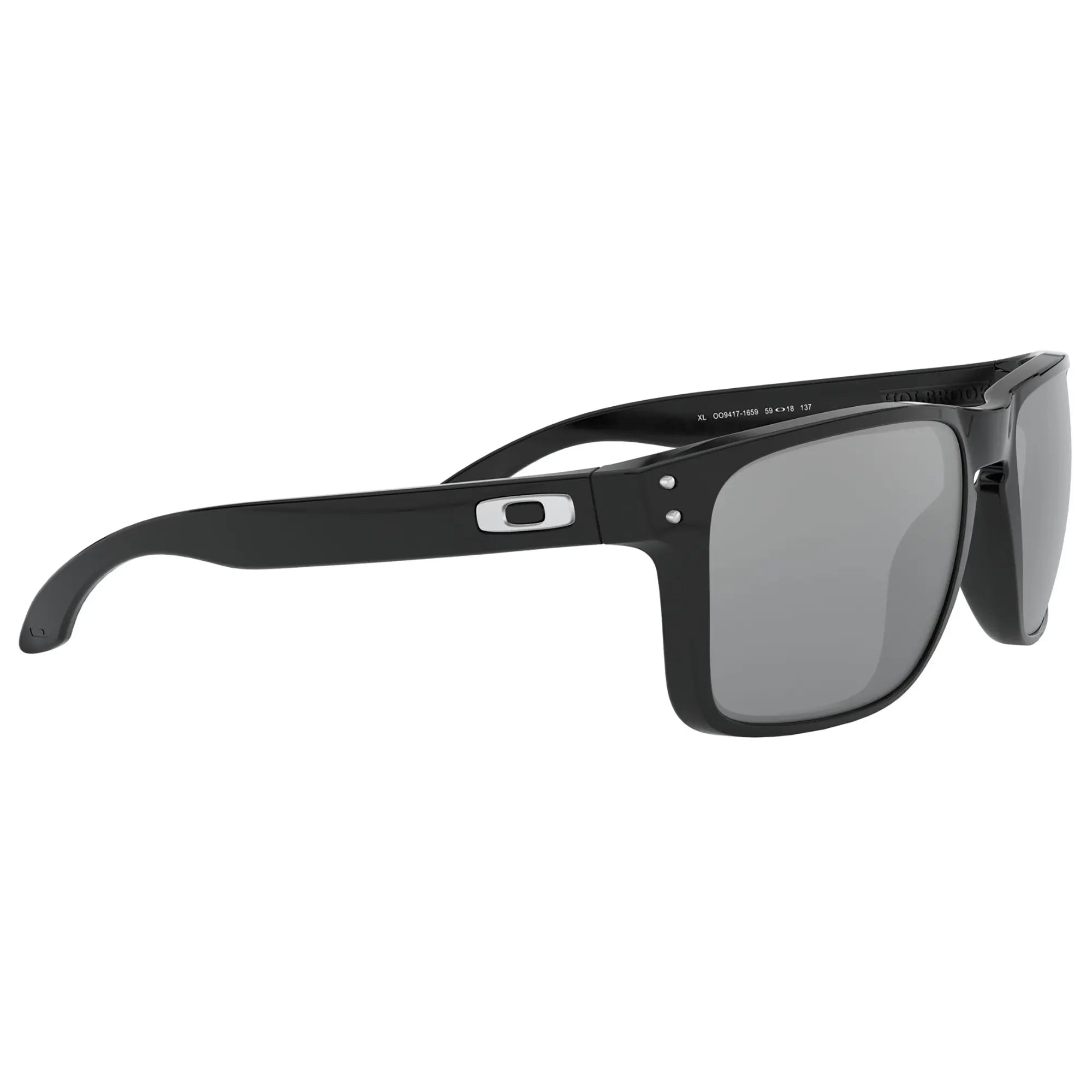 Oakley Holbrook XL Sunglasses Polished Black / Prizm Black Lens - FREE UK Shipping, FREE 365 Day Returns | Moto Central