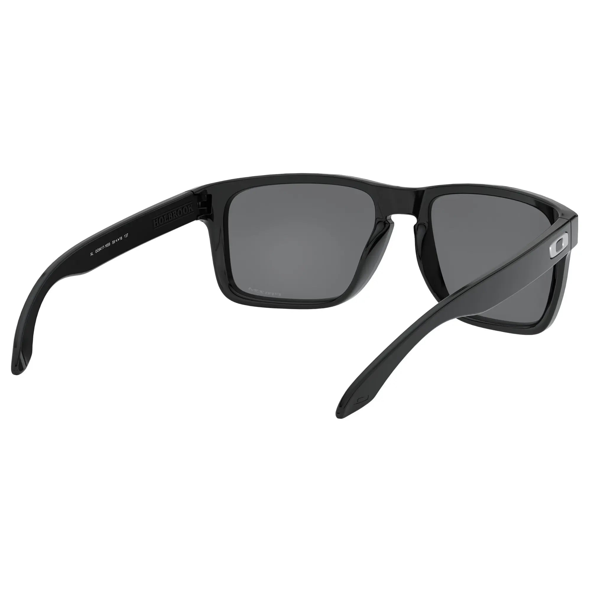 Oakley Holbrook XL Sunglasses Polished Black / Prizm Black Lens - FREE UK Shipping, FREE 365 Day Returns | Moto Central
