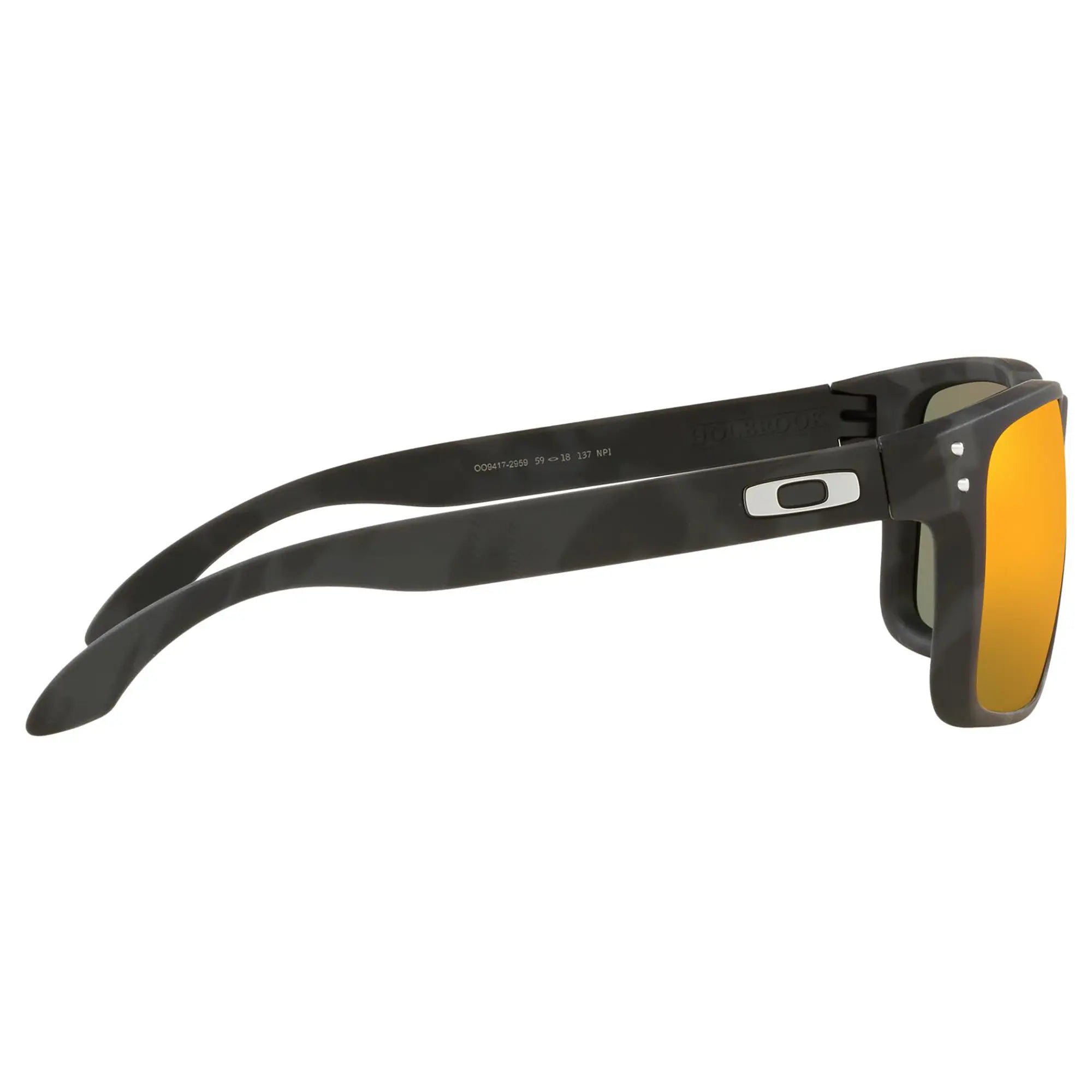 Oakley Holbrook XL Sunglasses Matt Black Camoflauge / Prizm Ruby Lens - FREE UK Shipping, FREE 365 Day Returns | Moto Central