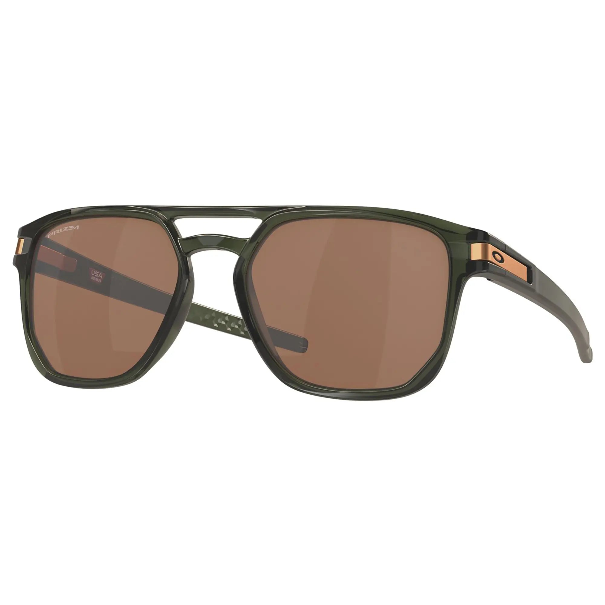 Oakley Latch Beta Sunglasses Olive Ink / Prizm Tungsten Lens - FREE UK Shipping, FREE 365 Day Returns | Moto Central