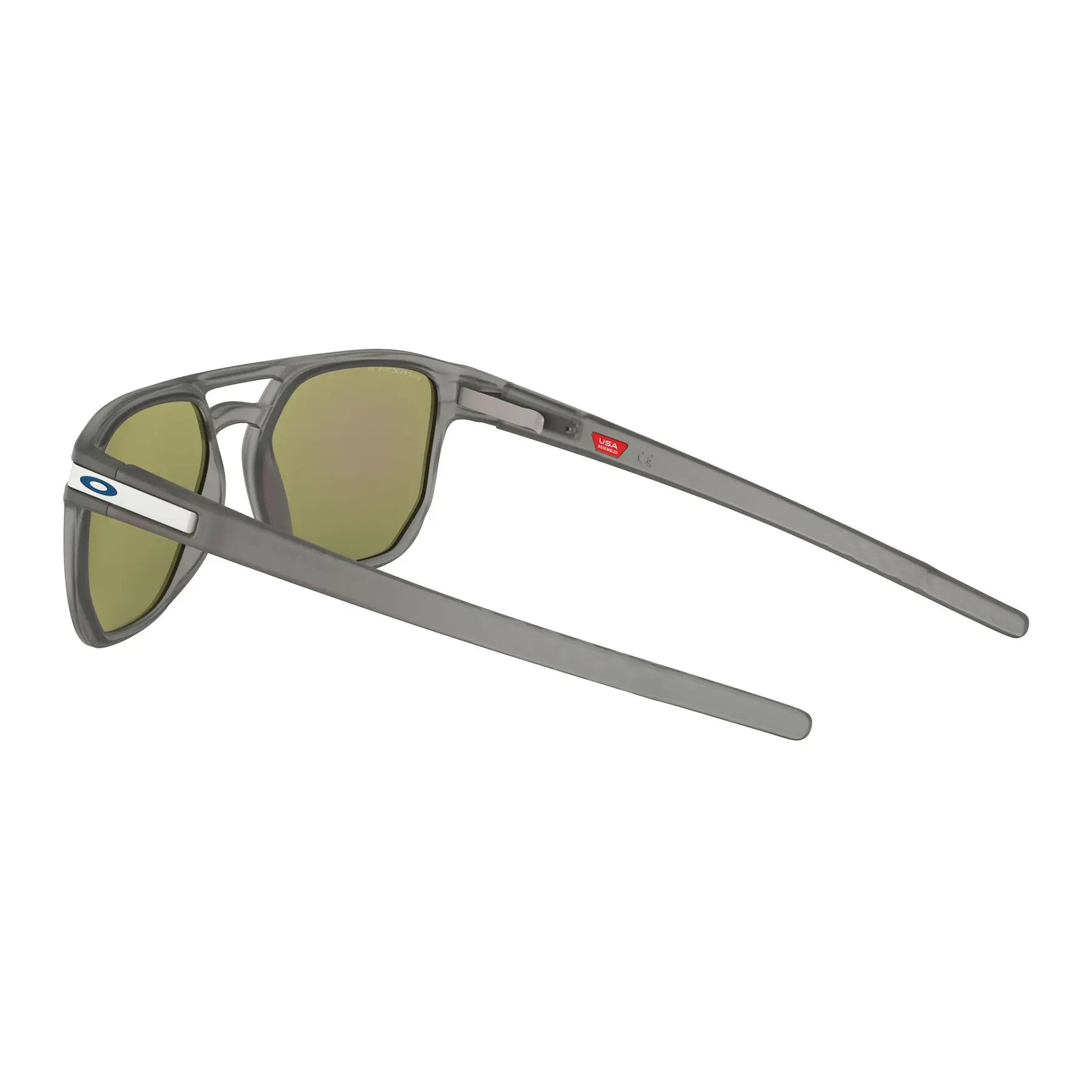 Oakley Latch Beta Sunglasses Matt Grey Ink / Prizm Sapphire Irdium Polarized - FREE UK Shipping, FREE 365 Day Returns | Moto Central