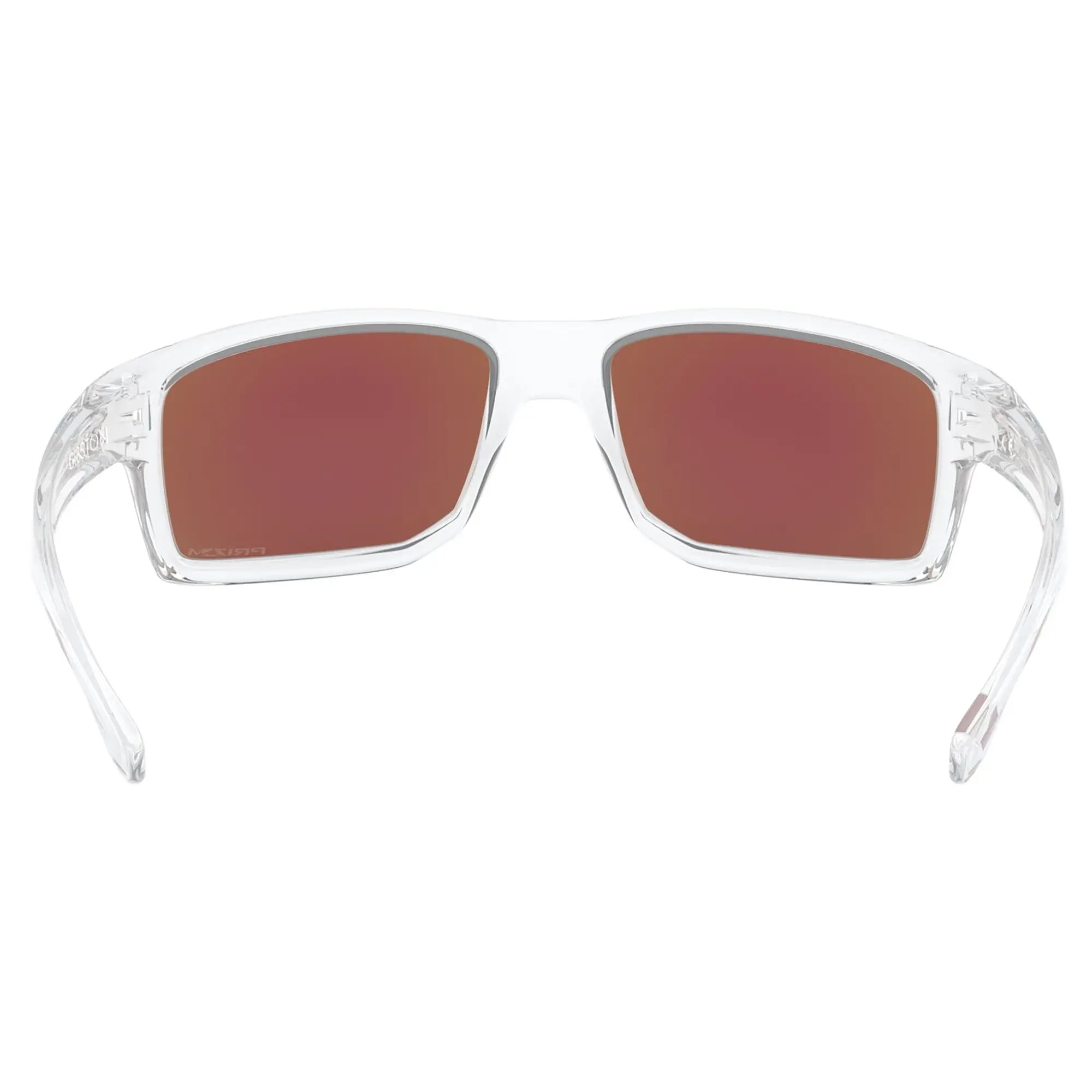 Oakley Gibston Sunglasses Polished Clear / Prizm Sapphire Lens - FREE UK Shipping, FREE 365 Day Returns | Moto Central