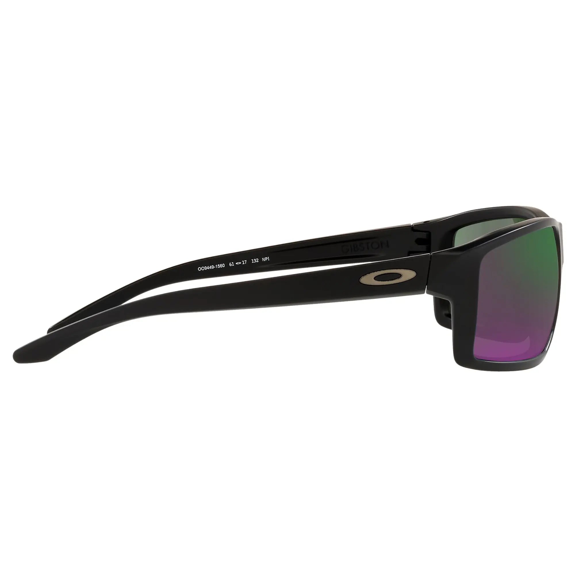 Oakley Gibston Sunglasses Matt Black / Prizm Jade Lens - FREE UK Shipping, FREE 365 Day Returns | Moto Central
