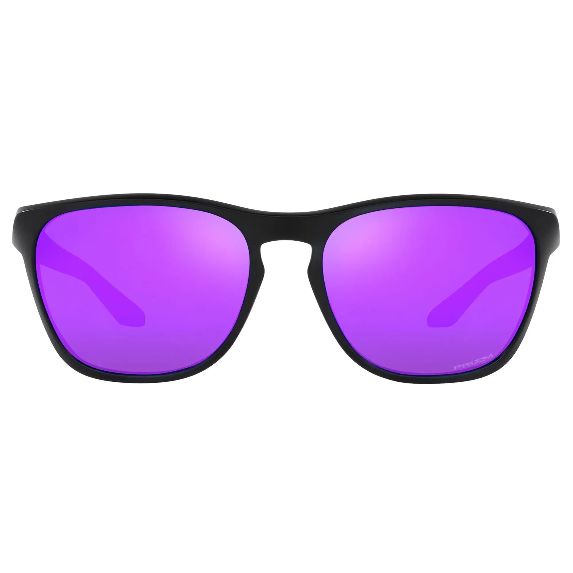 Oakley Manorburn Sunglasses Matt Black / Prizm Violet Lens - FREE UK Shipping, FREE 365 Day Returns | Moto Central