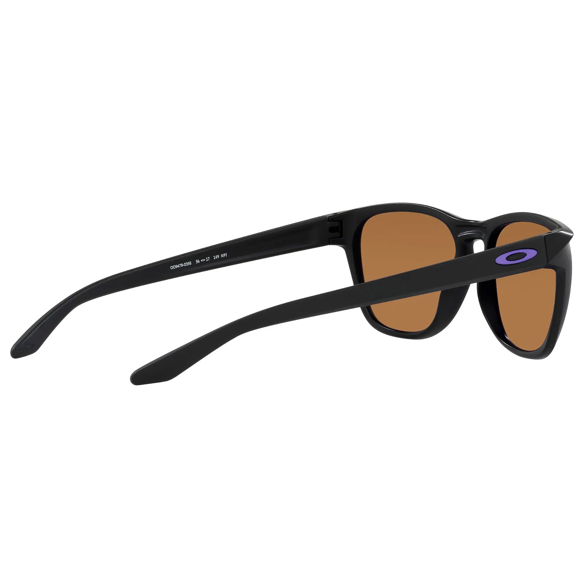 Oakley Manorburn Sunglasses Matt Black / Prizm Violet Lens - FREE UK Shipping, FREE 365 Day Returns | Moto Central