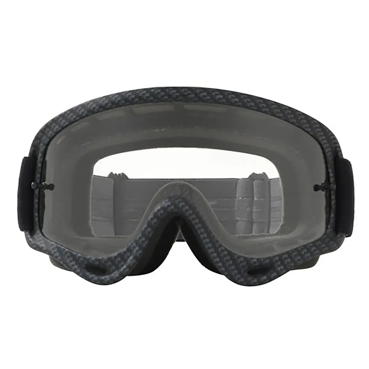 Oakley O Frame MX Goggles Matt Carbon Fibre / Clear - FREE UK Shipping, FREE 365 Day Returns | Moto Central