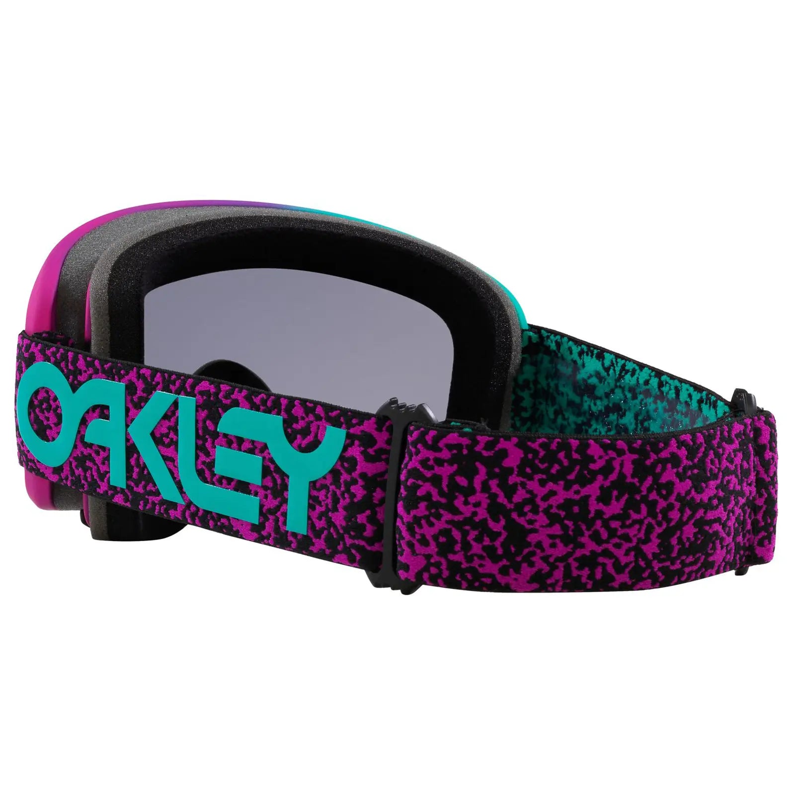 Oakley O Frame 2.0 Pro Celeste Purple Viper MX Goggles Dark Grey - FREE UK Shipping, FREE 365 Day Returns | Moto Central