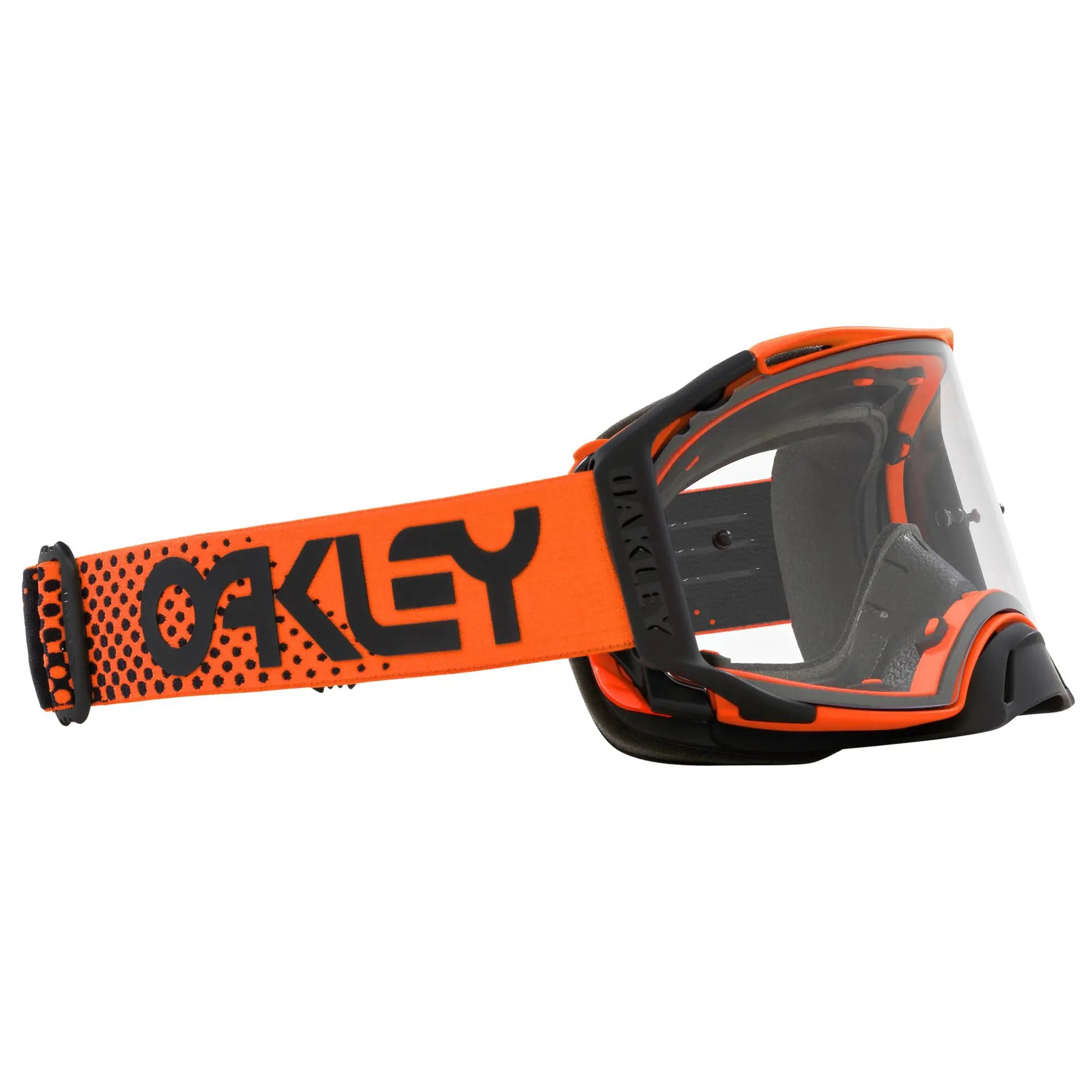 Oakley Airbrake Moto B1B MX Goggles Orange / Clear - FREE UK Shipping, FREE 365 Day Returns | Moto Central