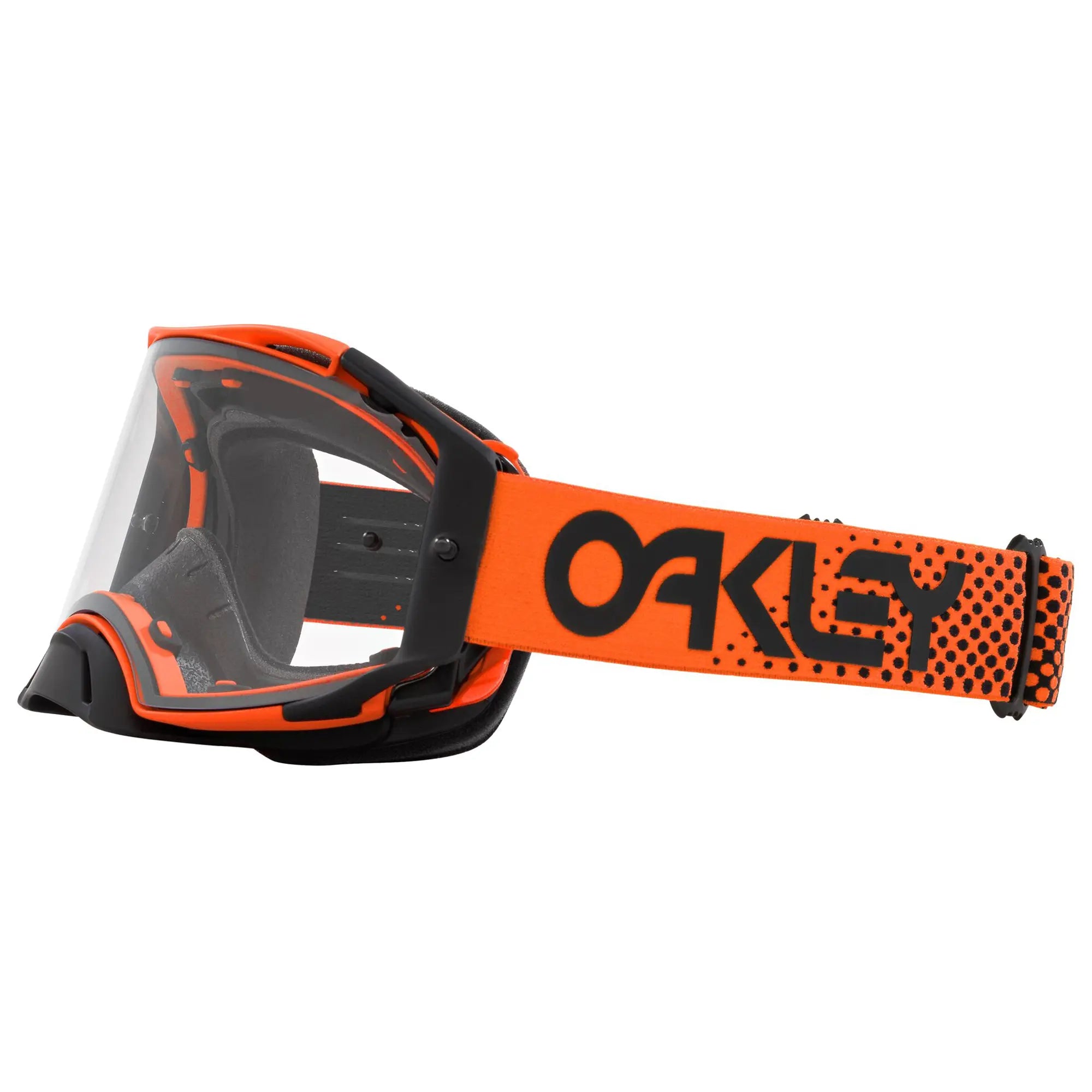 Oakley Airbrake Moto B1B MX Goggles Orange / Clear - FREE UK Shipping, FREE 365 Day Returns | Moto Central