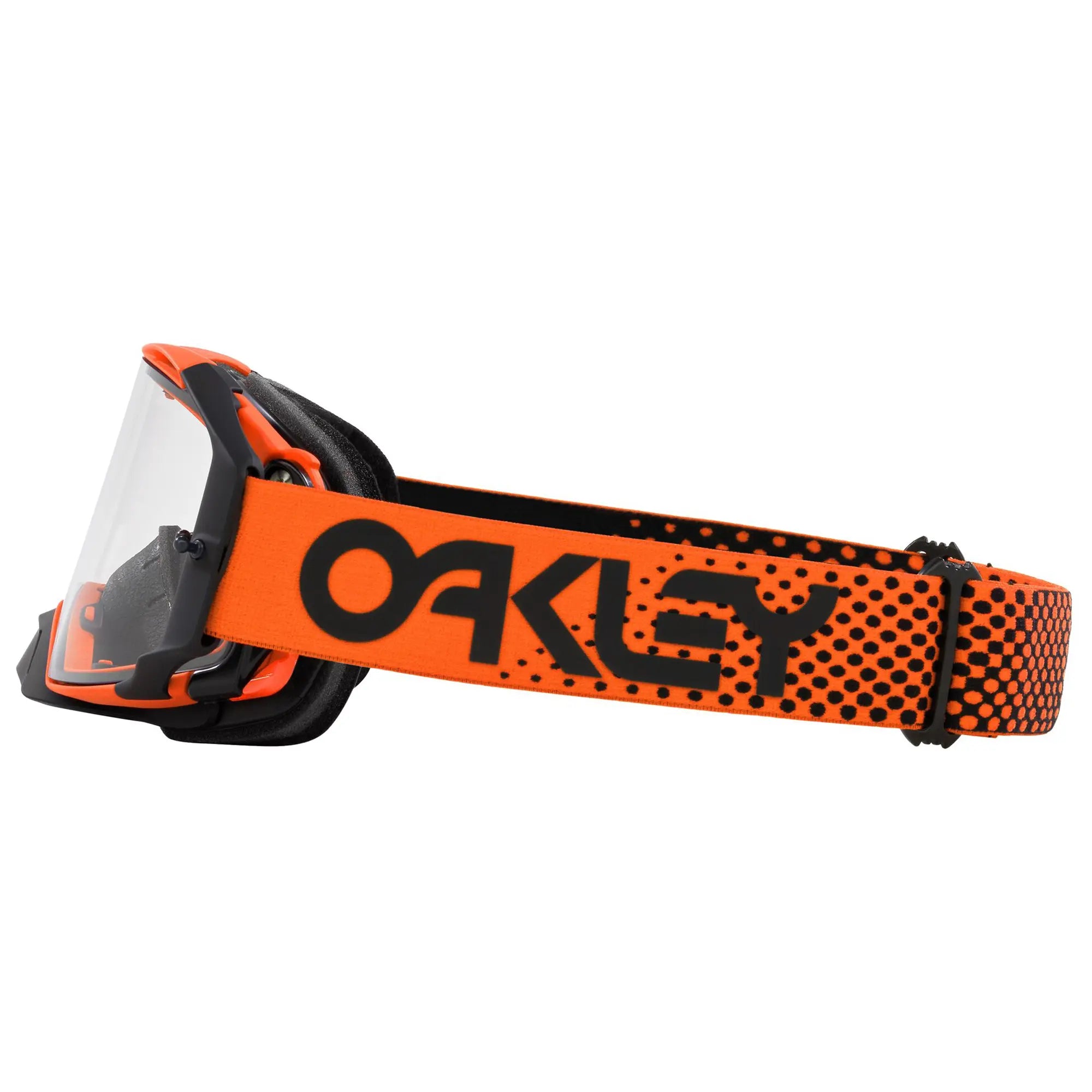 Oakley Airbrake Moto B1B MX Goggles Orange / Clear - FREE UK Shipping, FREE 365 Day Returns | Moto Central
