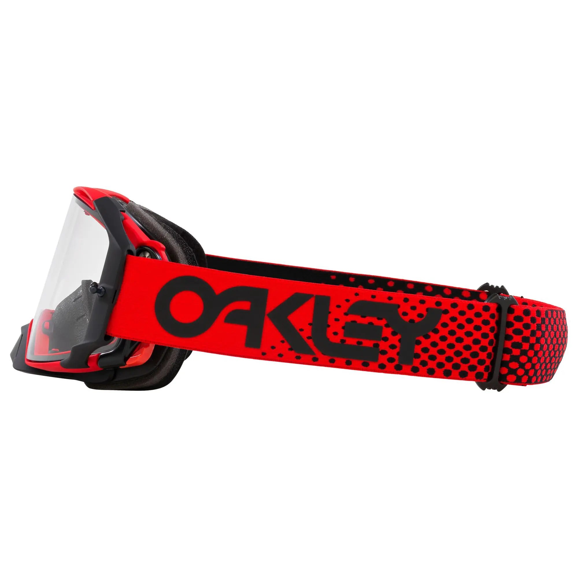 Oakley Airbrake Moto B1B MX Goggles Red / Clear - FREE UK Shipping, FREE 365 Day Returns | Moto Central