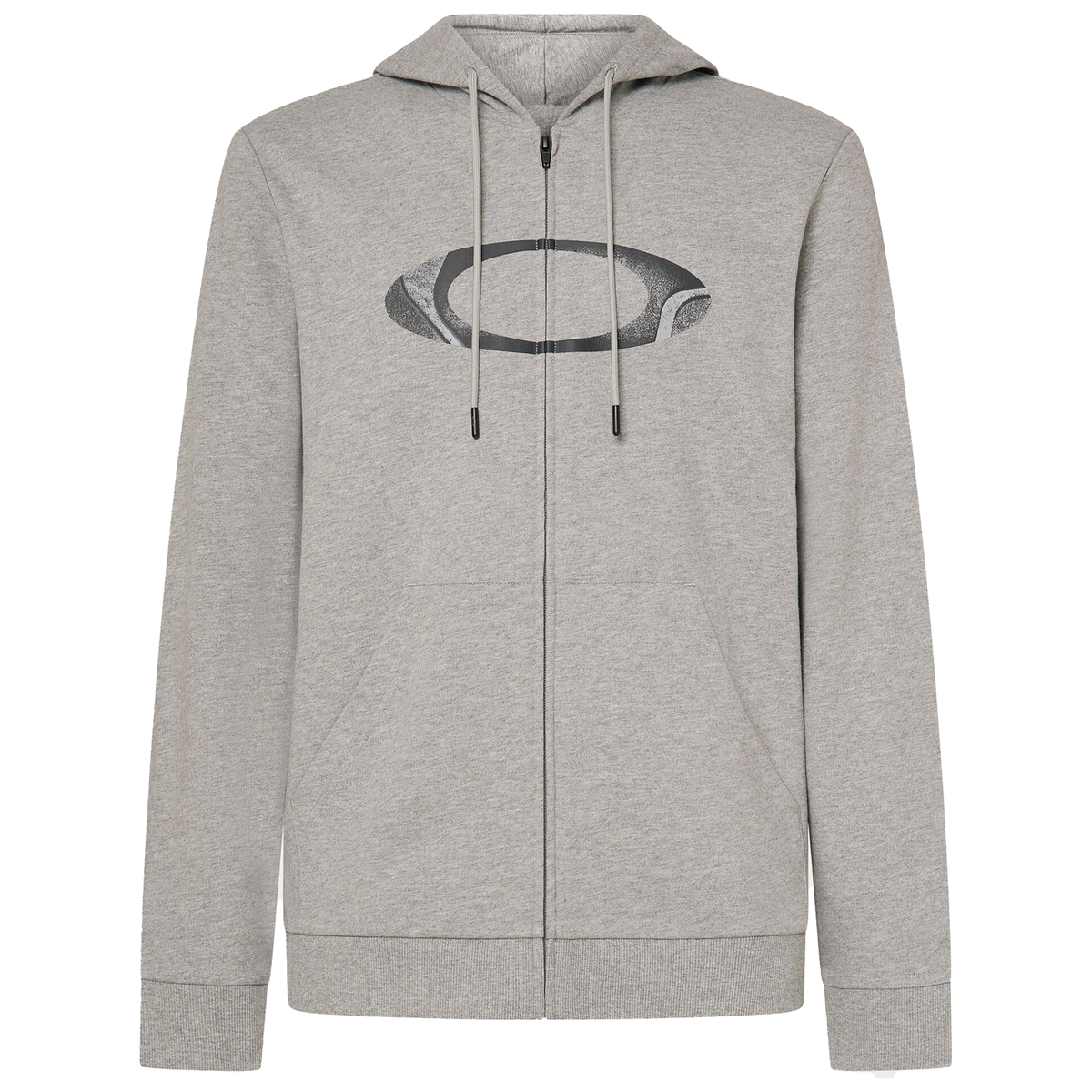 Oakley New Ellipse Zip Hoodie New Granite Heather - FREE UK Shipping, FREE 365 Day Returns | Moto Central