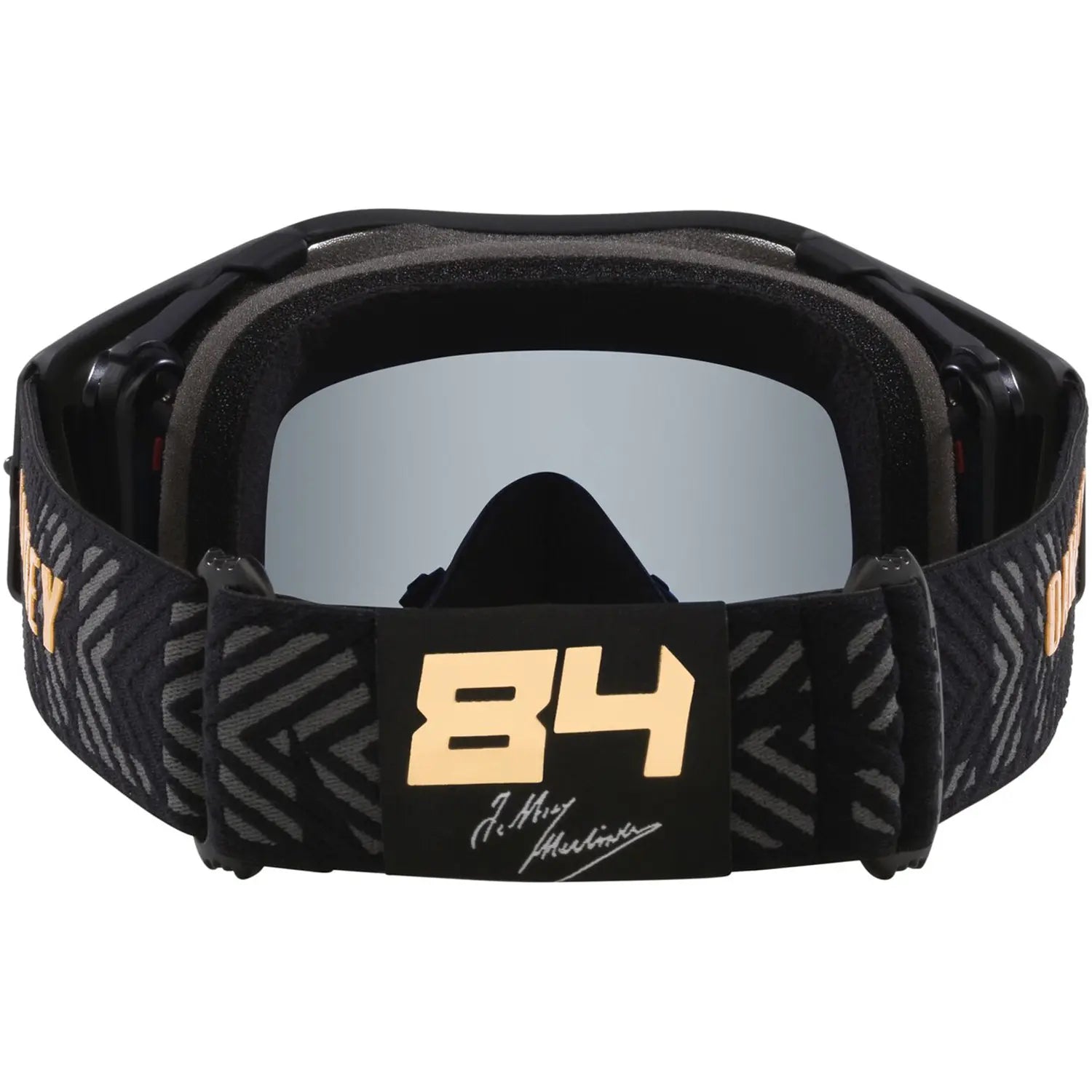 Oakley Airbrake Herlings Signature MX Goggles 24k Gold Iridium - FREE UK Shipping, FREE 365 Day Returns | Moto Central