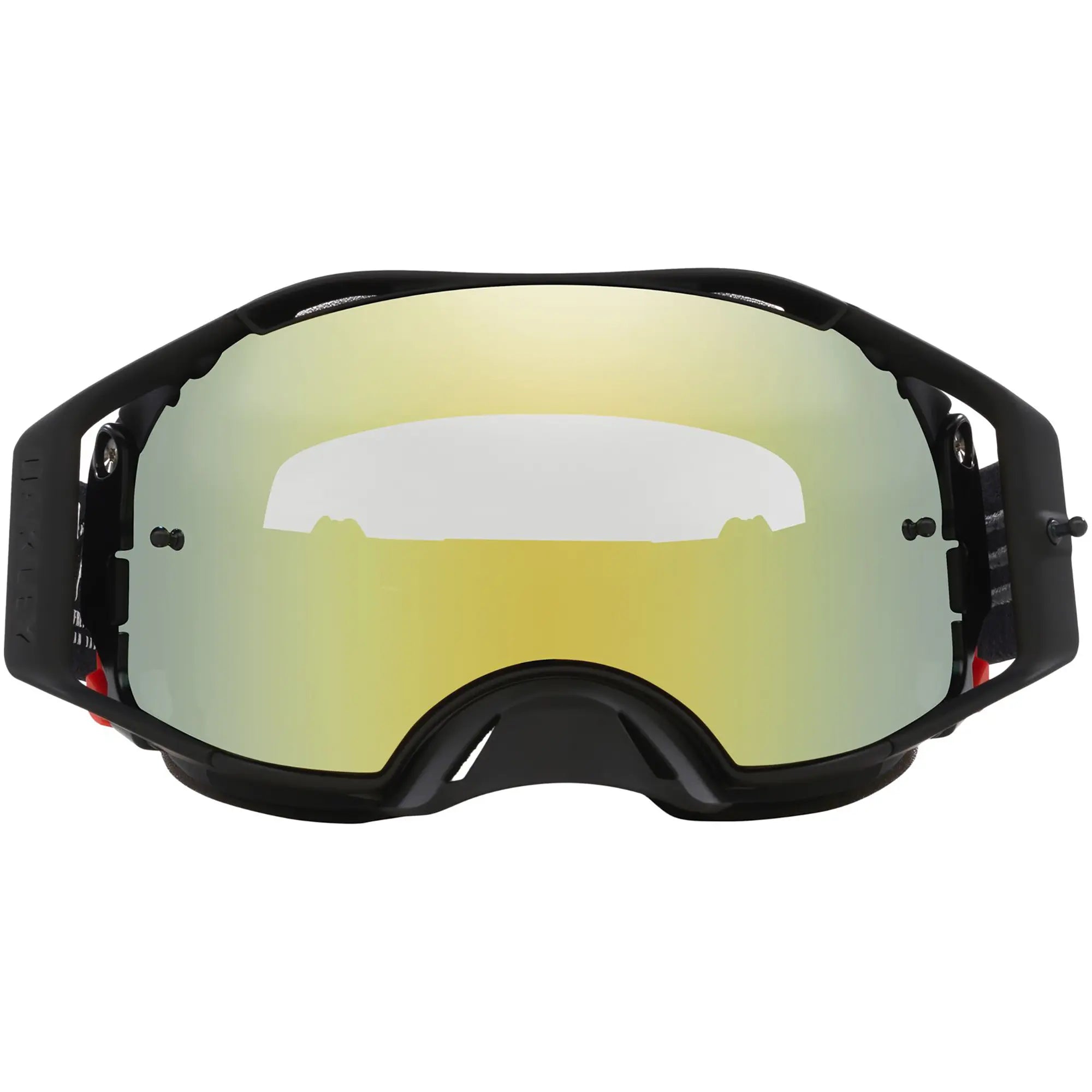 Oakley Airbrake Herlings Signature MX Goggles 24k Gold Iridium - FREE UK Shipping, FREE 365 Day Returns | Moto Central