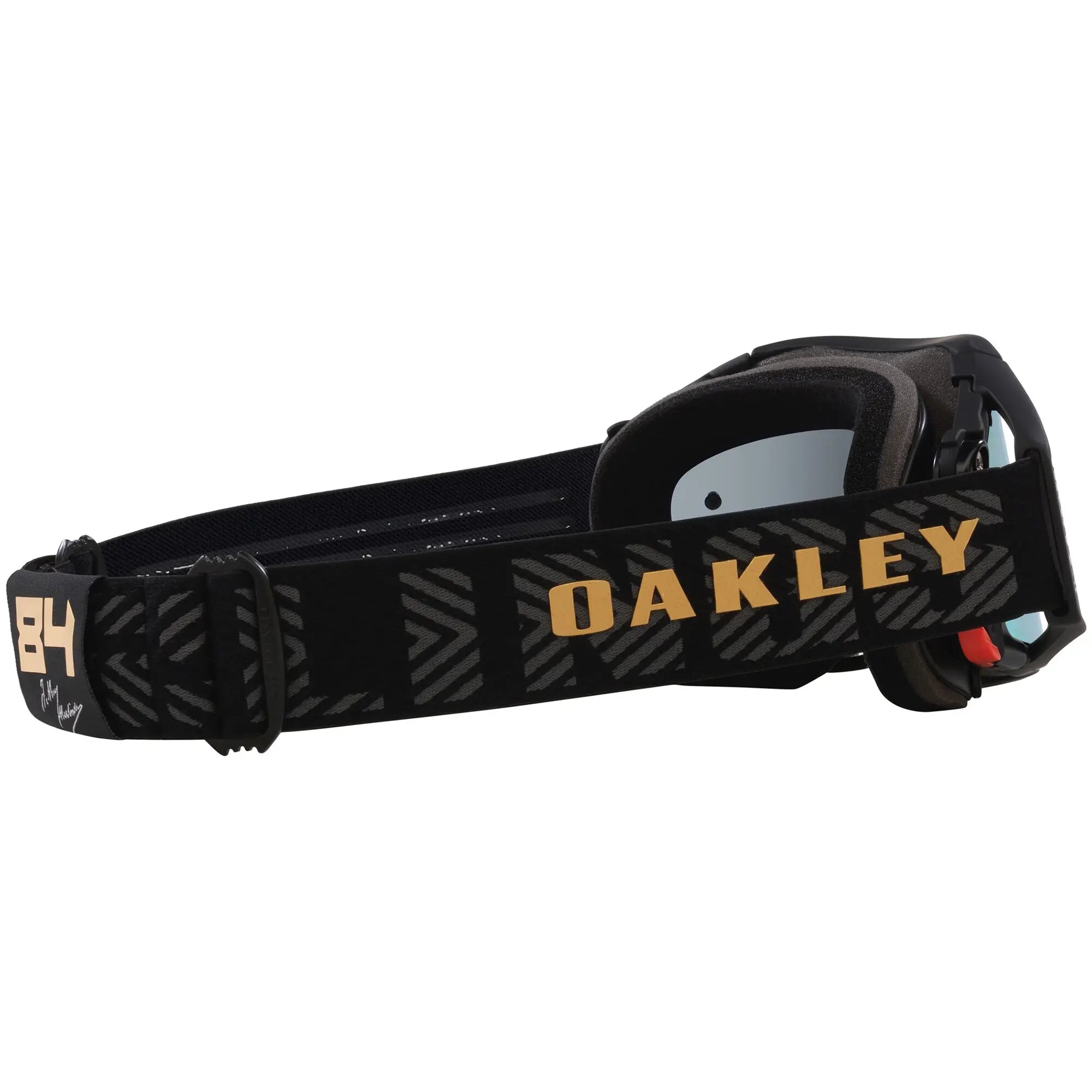 Oakley Airbrake Herlings Signature MX Goggles 24k Gold Iridium - FREE UK Shipping, FREE 365 Day Returns | Moto Central
