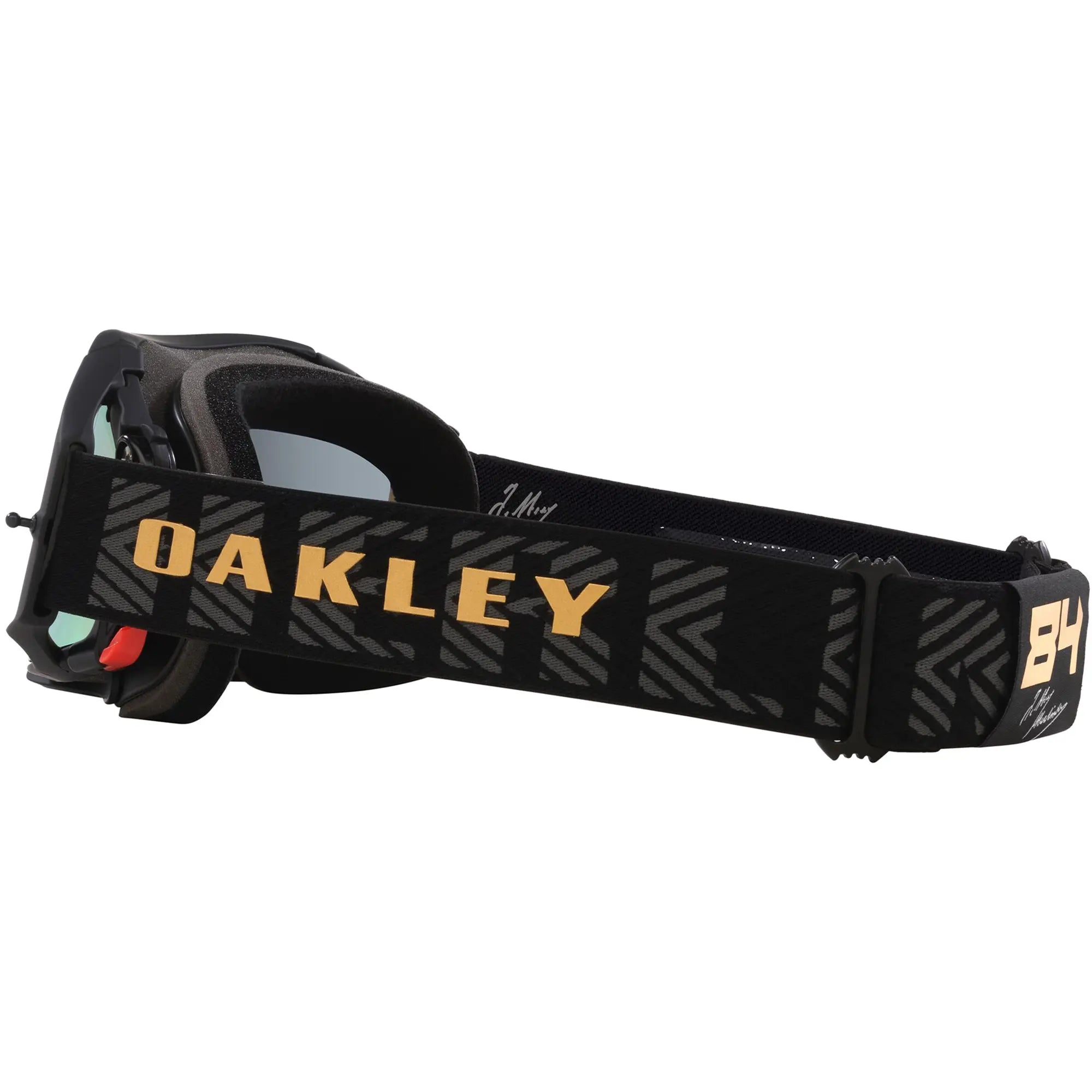 Oakley Airbrake Herlings Signature MX Goggles 24k Gold Iridium - FREE UK Shipping, FREE 365 Day Returns | Moto Central