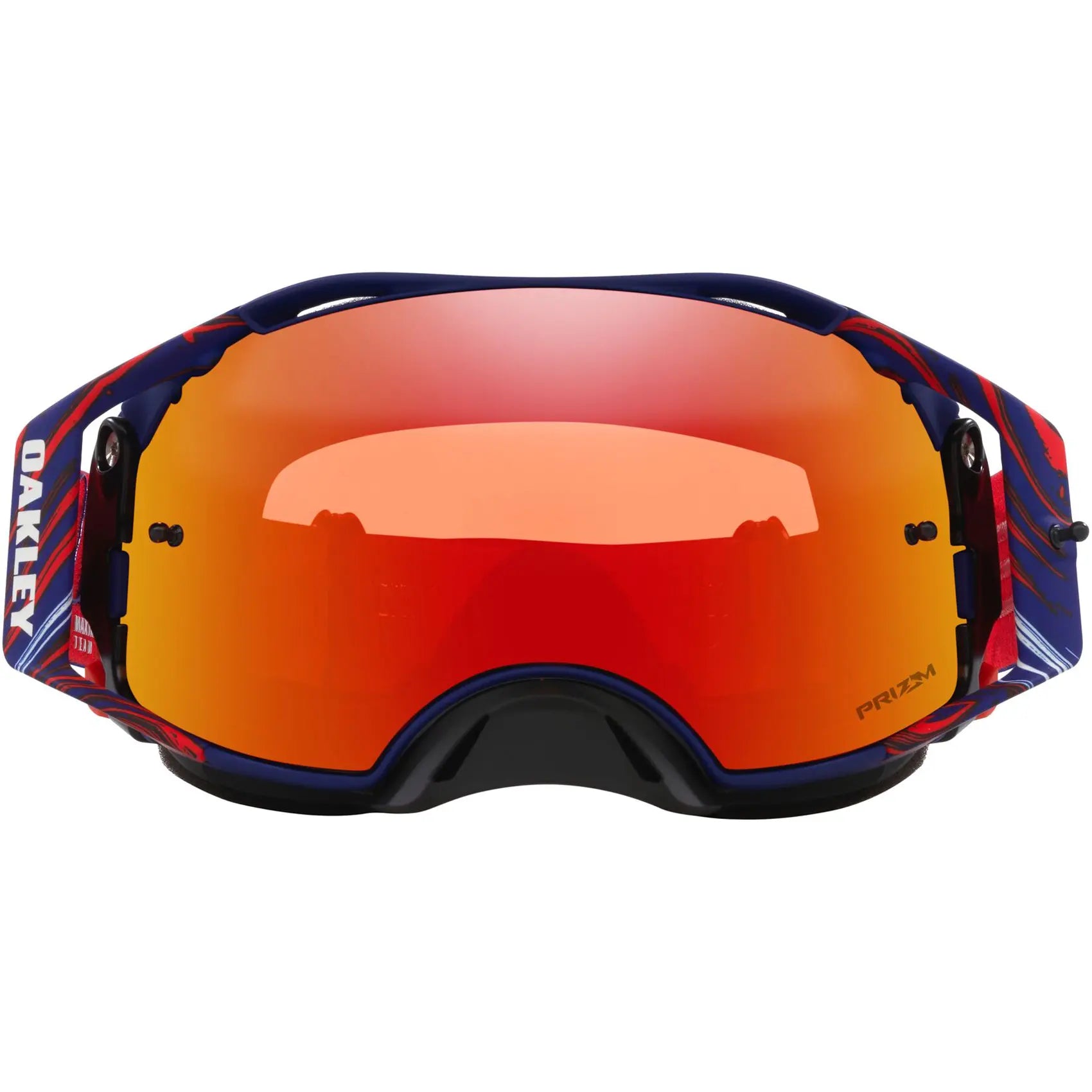Oakley Airbrake Renaux Signature MX Goggles Torch Prizm - FREE UK Shipping, FREE 365 Day Returns | Moto Central