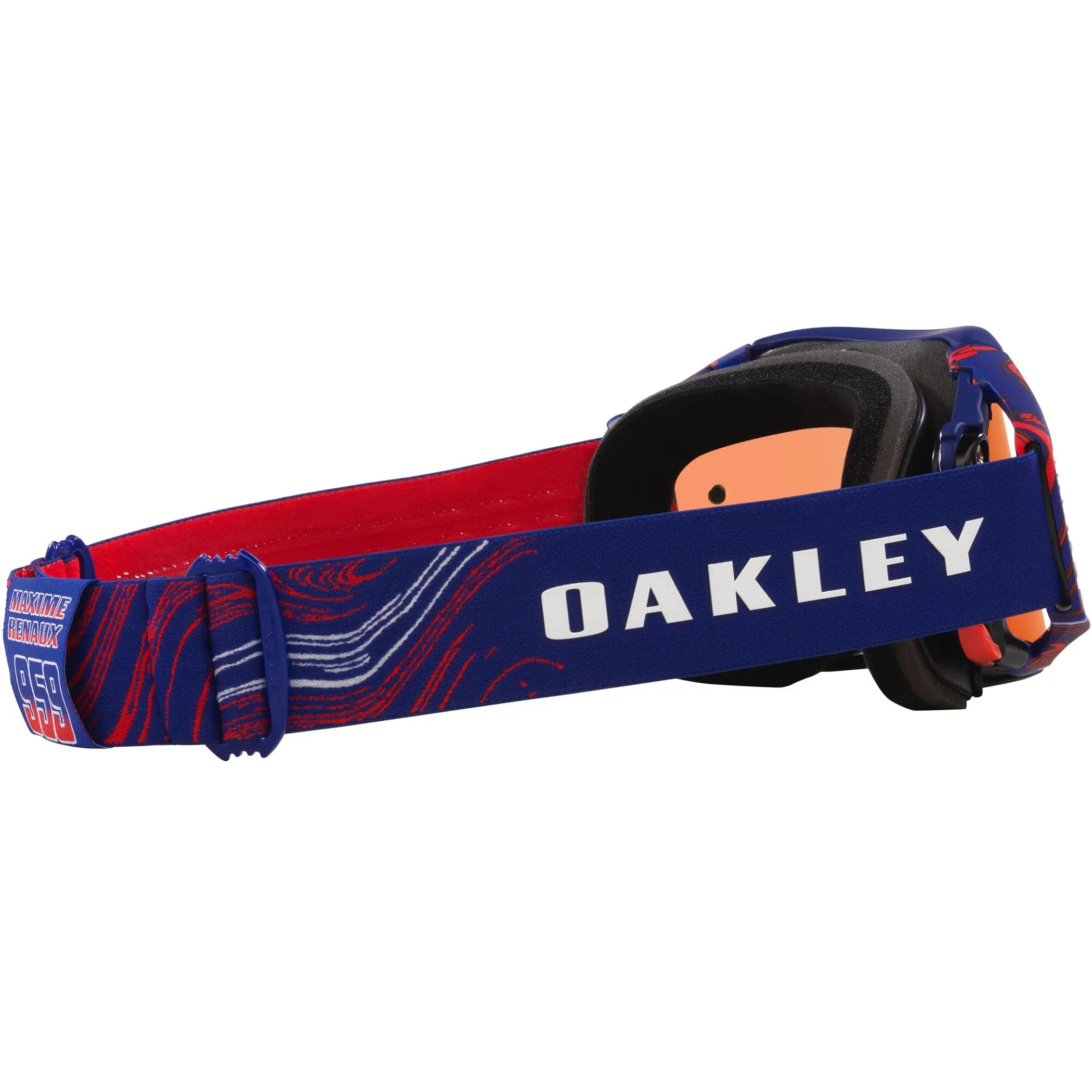 Oakley Airbrake Renaux Signature MX Goggles Torch Prizm - FREE UK Shipping, FREE 365 Day Returns | Moto Central
