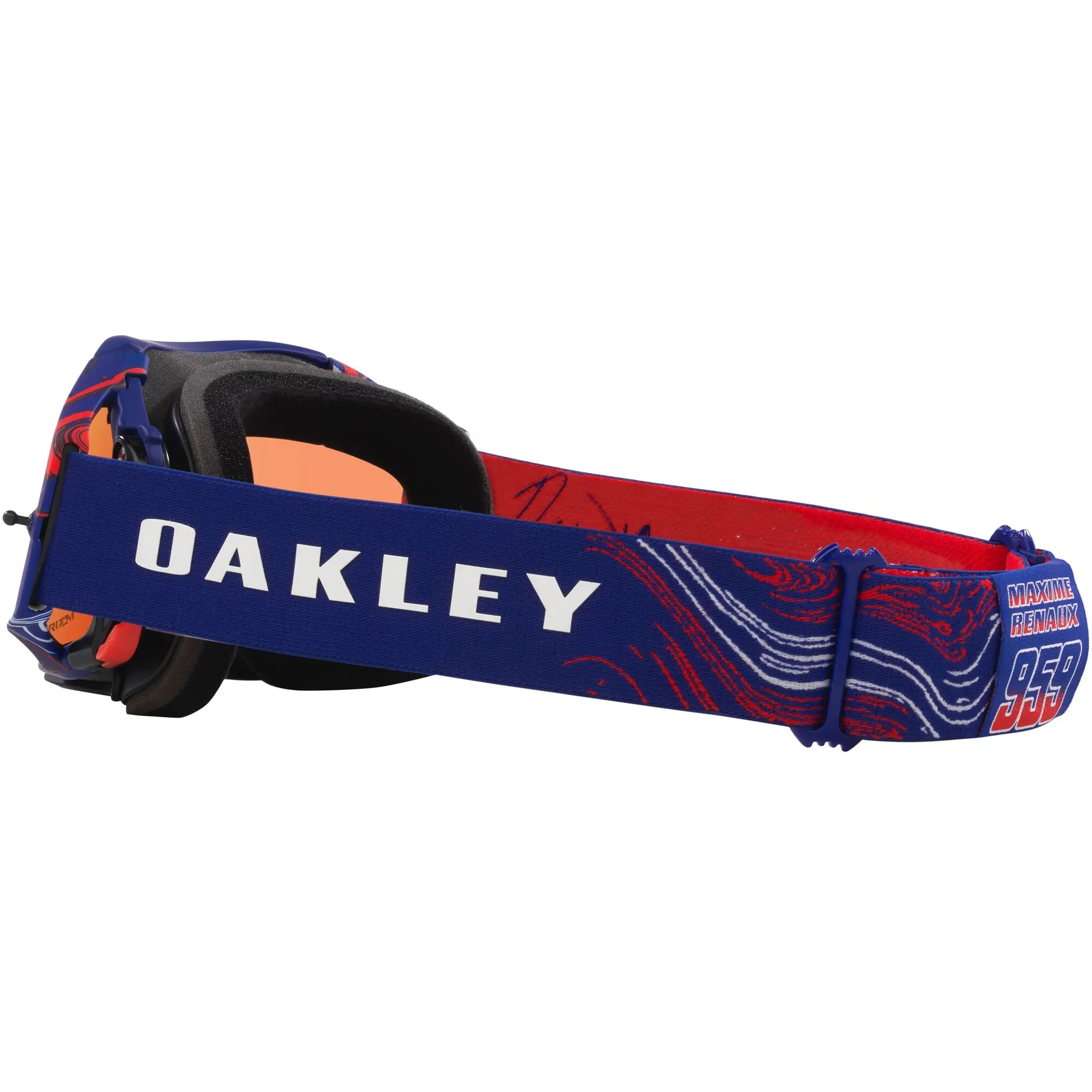 Oakley Airbrake Renaux Signature MX Goggles Torch Prizm - FREE UK Shipping, FREE 365 Day Returns | Moto Central