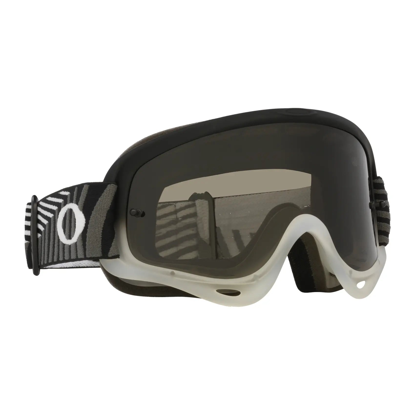 Oakley O Frame Black Brutal MX Goggles Dark Grey - FREE UK Shipping, FREE 365 Day Returns | Moto Central