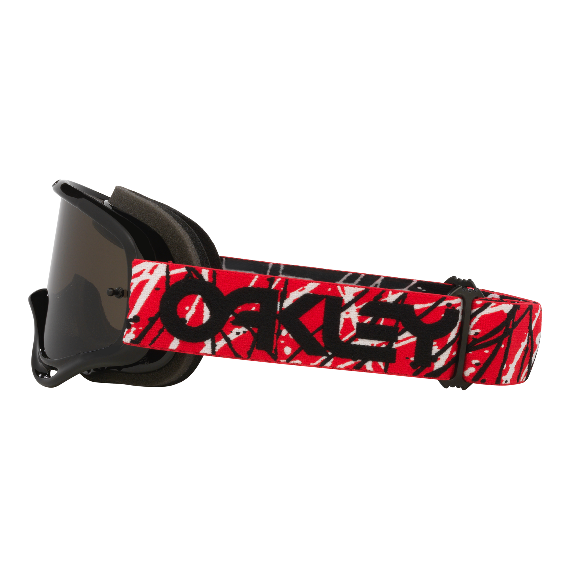 Oakley O Frame Red Eddie MX Goggles Dark Grey - FREE UK Shipping, FREE 365 Day Returns | Moto Central
