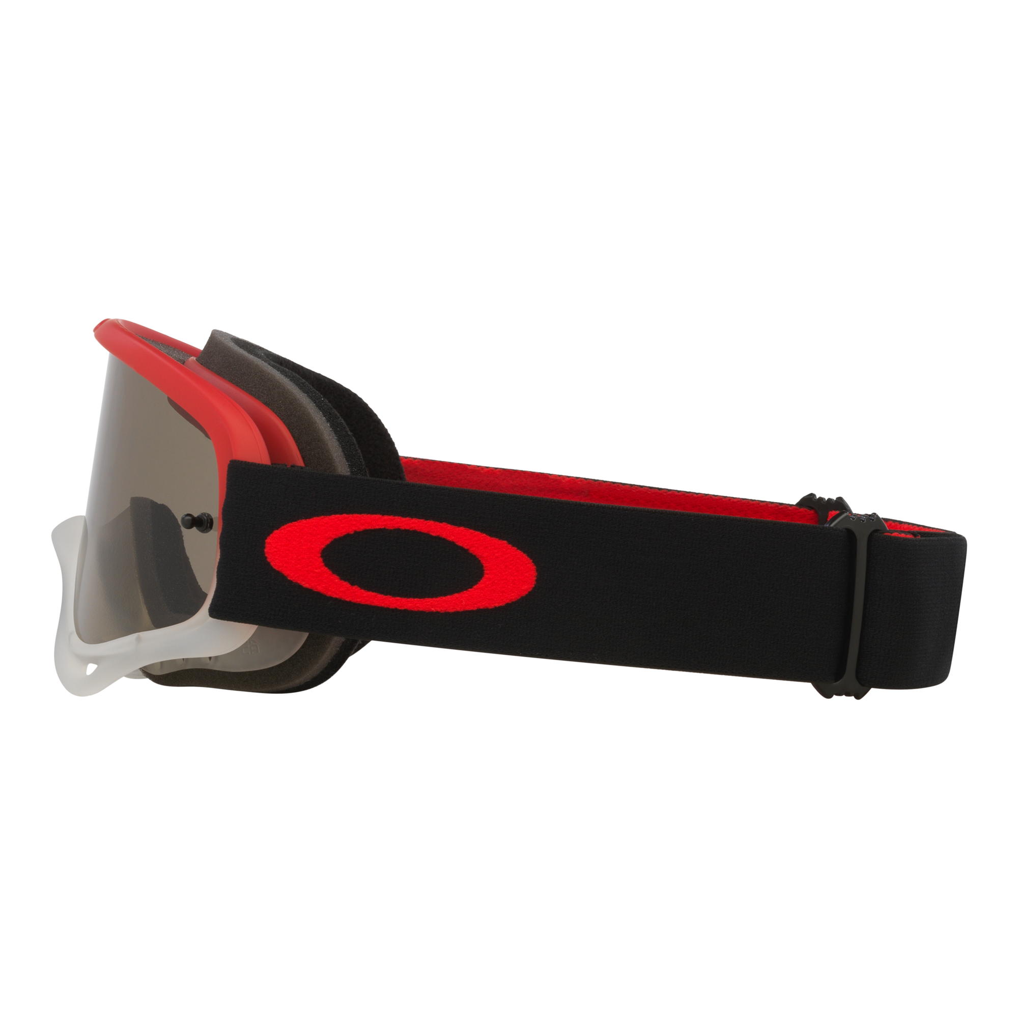 Oakley O Frame Team Red MX Goggles Light Grey - FREE UK Shipping, FREE 365 Day Returns | Moto Central