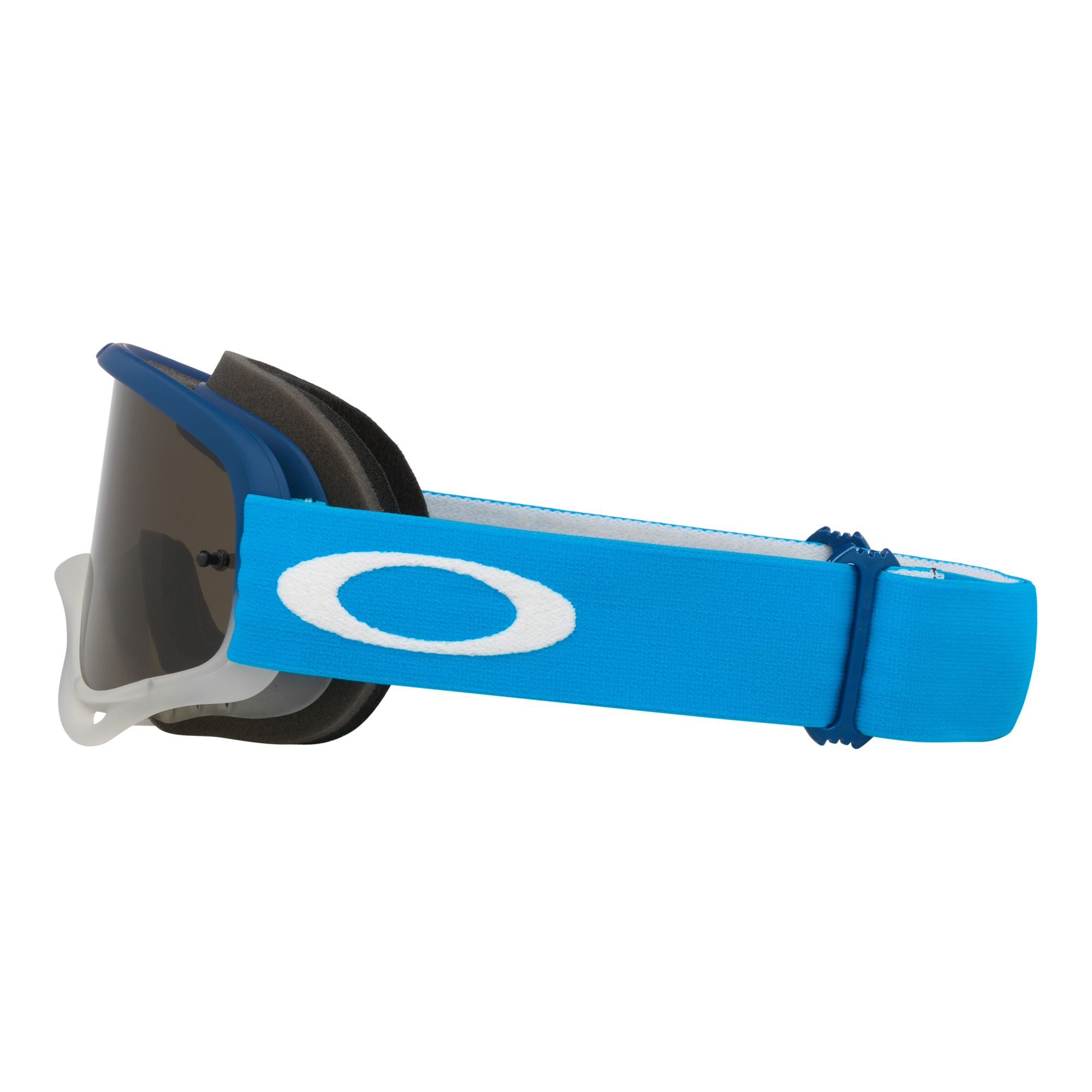 Oakley O Frame Team Blue MX Goggles Dark Grey - FREE UK Shipping, FREE 365 Day Returns | Moto Central